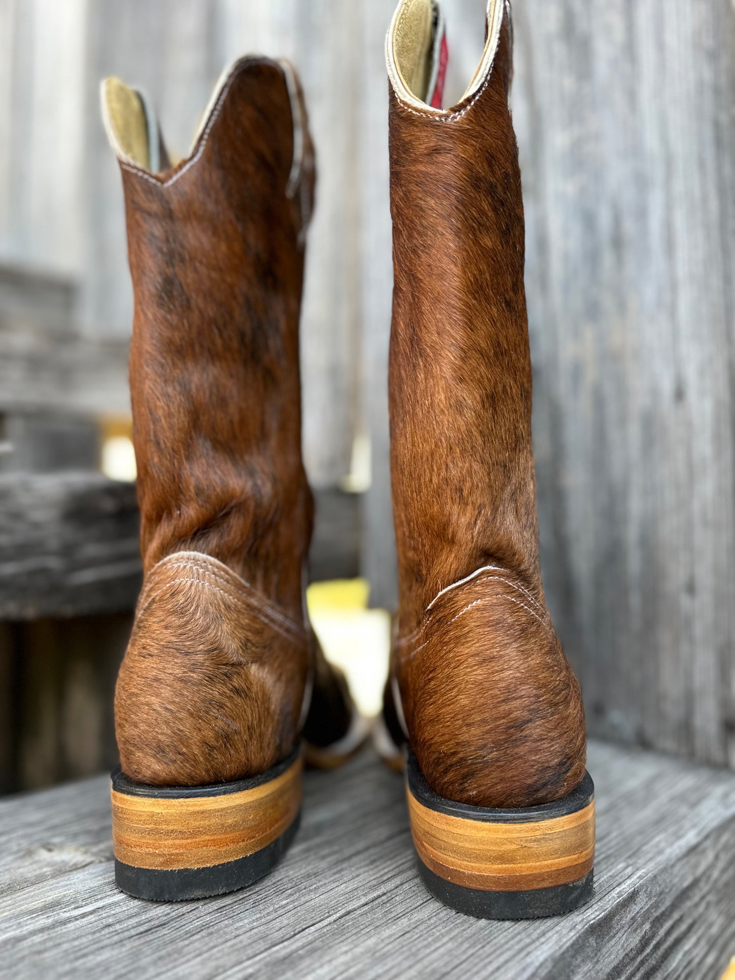 Brindle Boots Size: 9.5