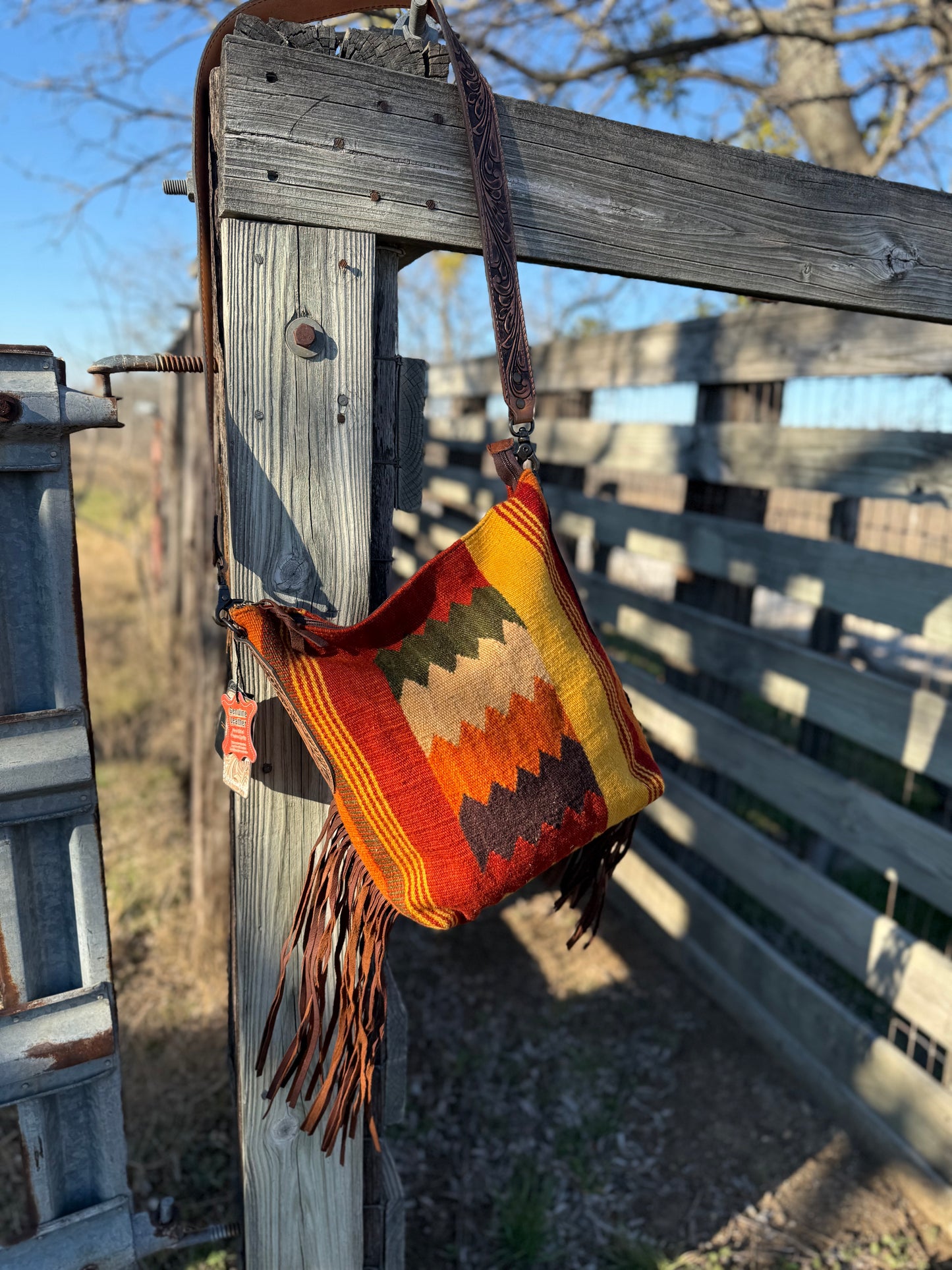 Saddle Blanket Crossbody