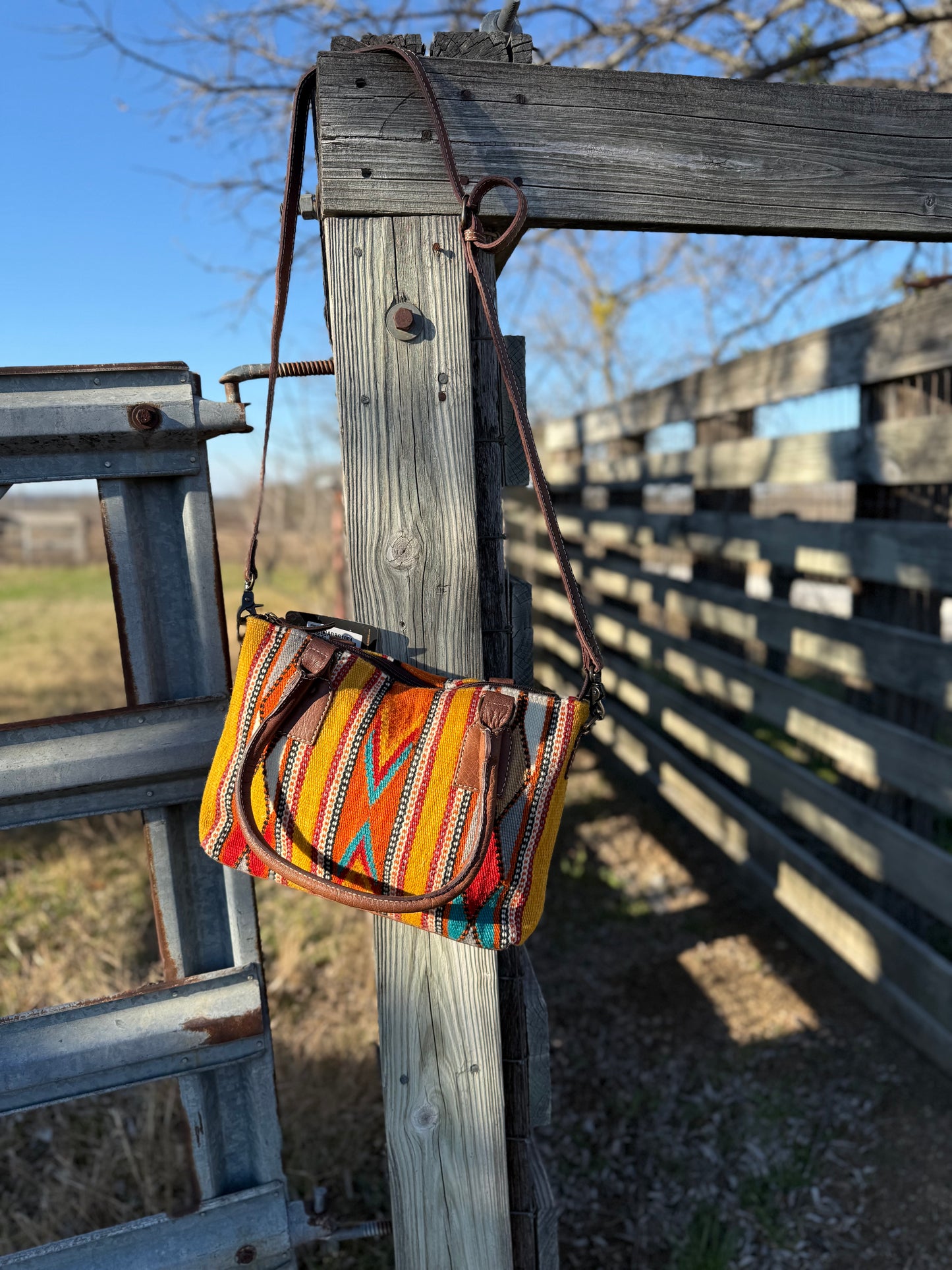 Saddle Blanket Crossbody