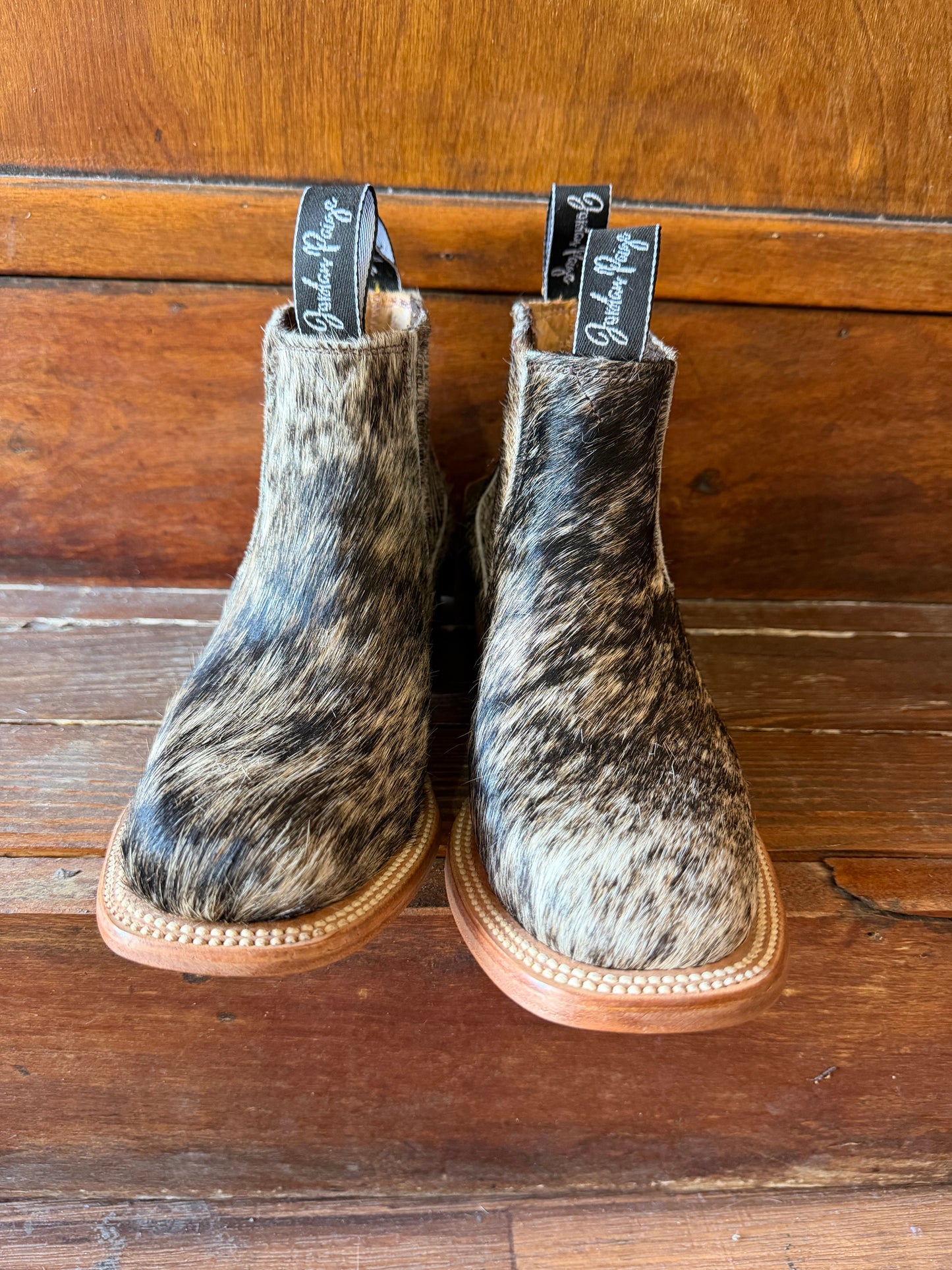Brindle Booties Size: 6.5