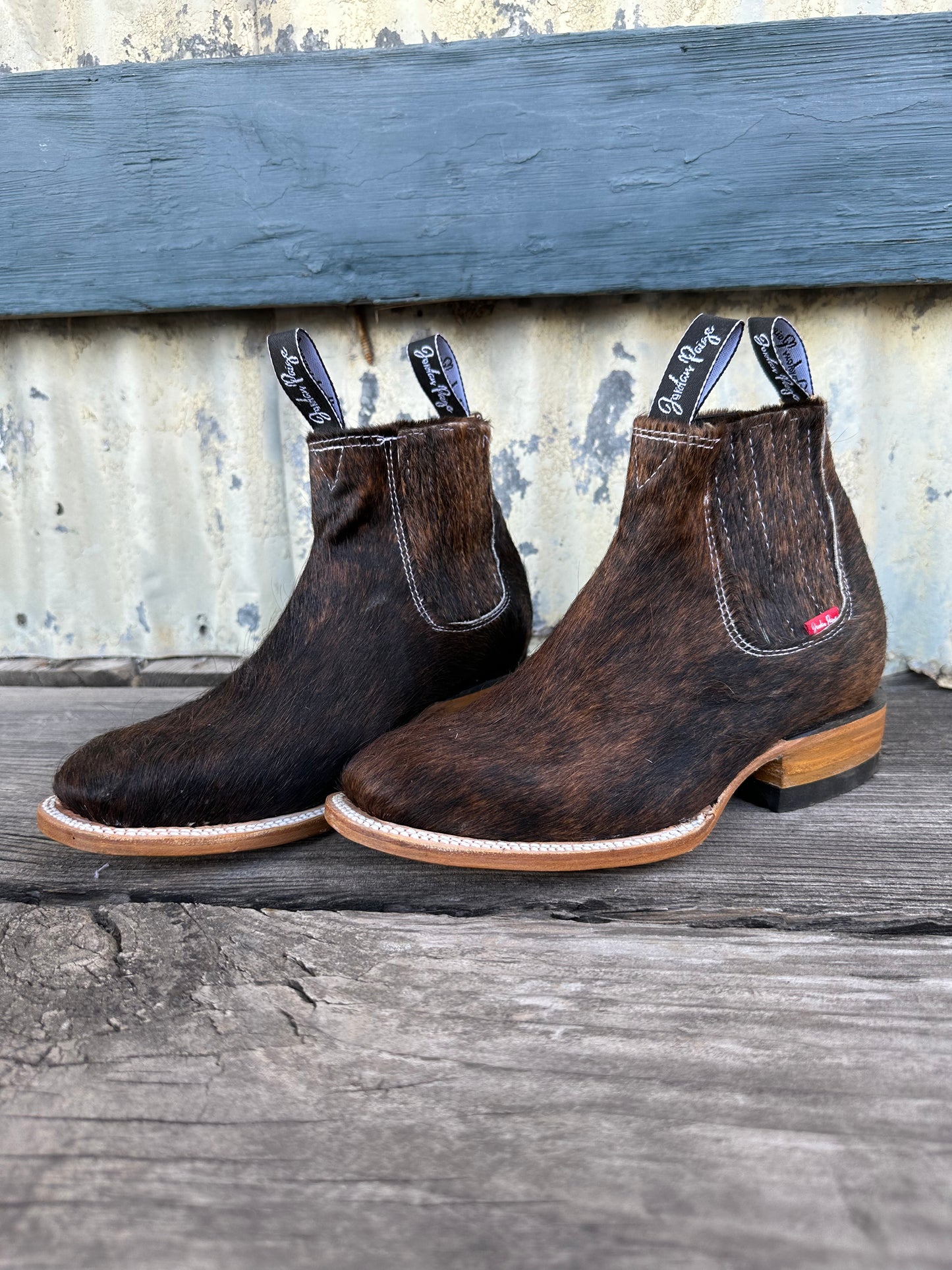 Brindle Booties Size: 9
