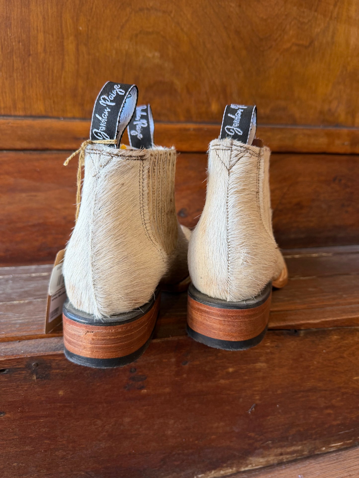 White Booties Size: 6