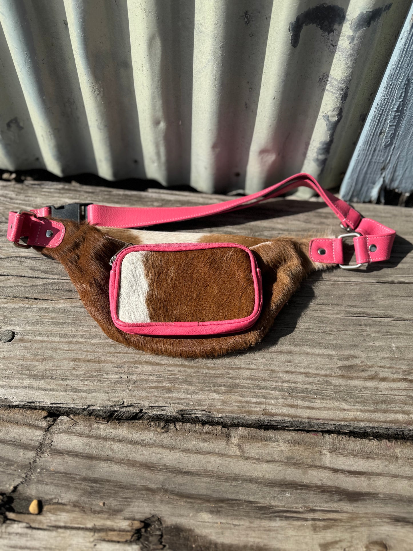 Cowhide Fanny Pack
