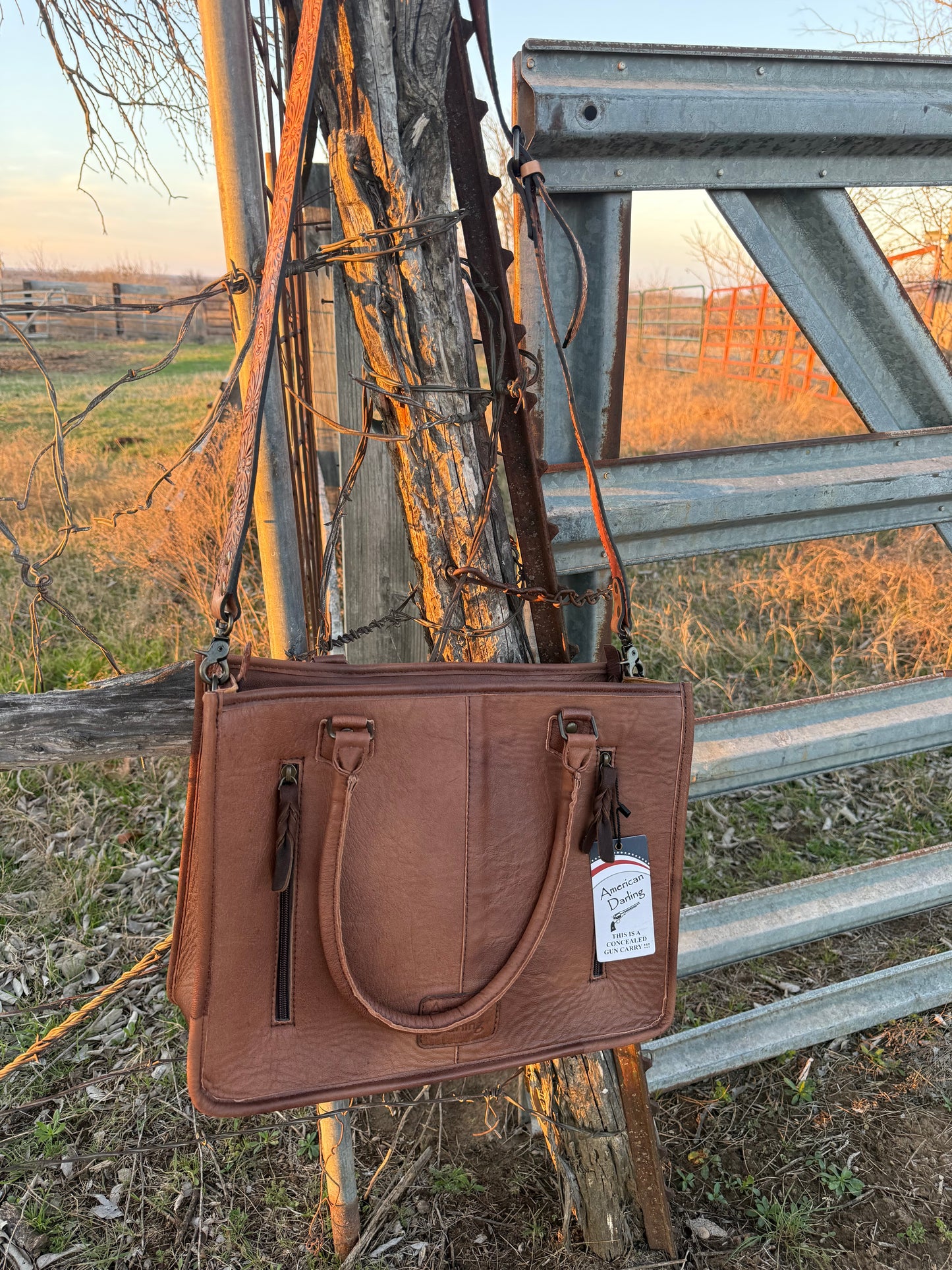 Cowhide Crossbody/Tote