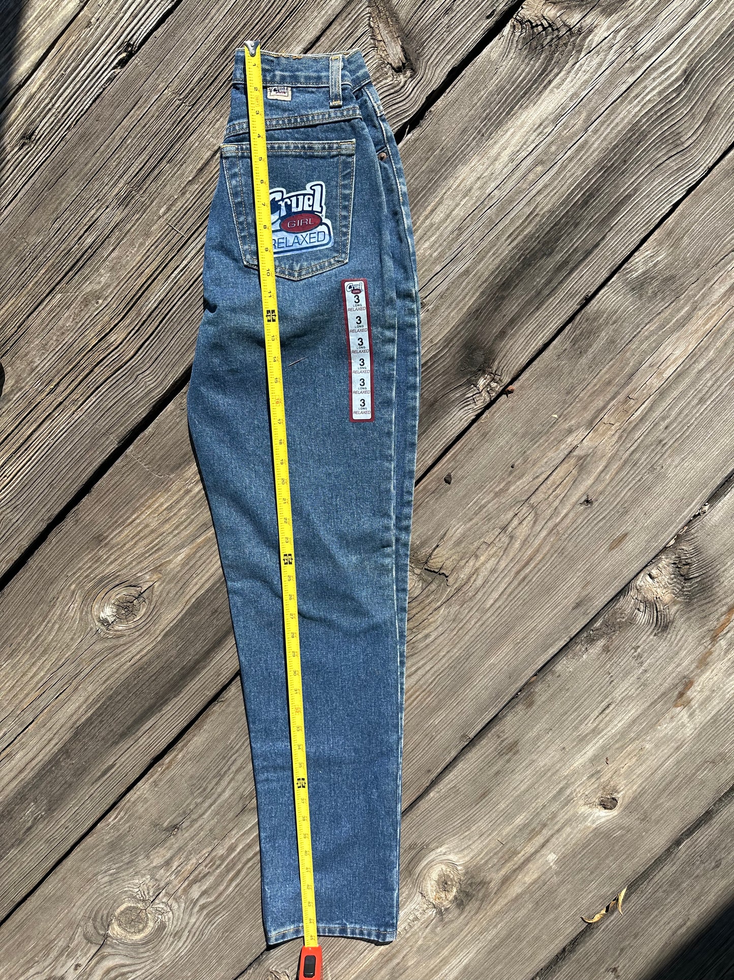 Vintage Women’s Cruel Girl Jeans Size: 3 Long