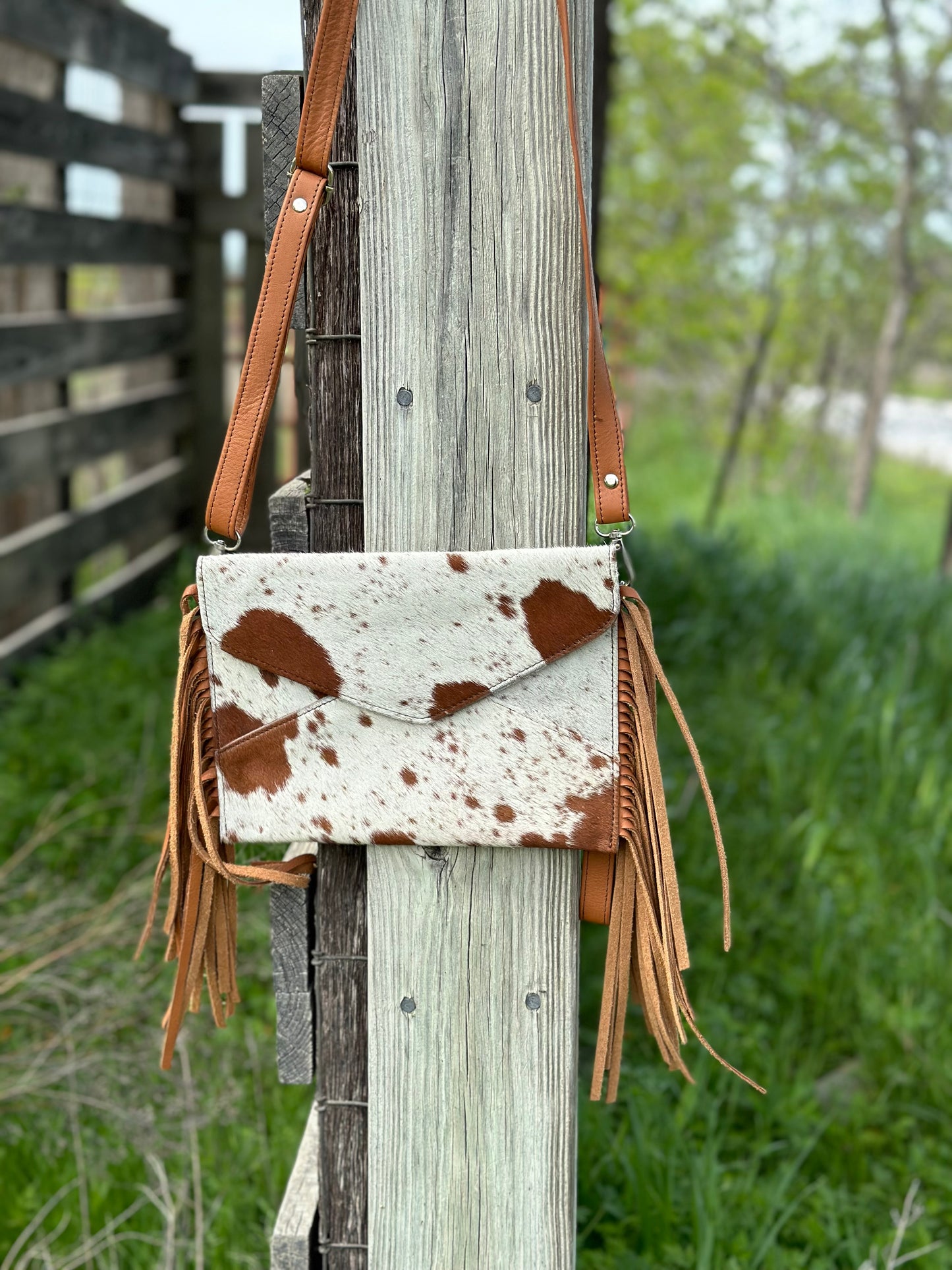 Cowhide Crossbody