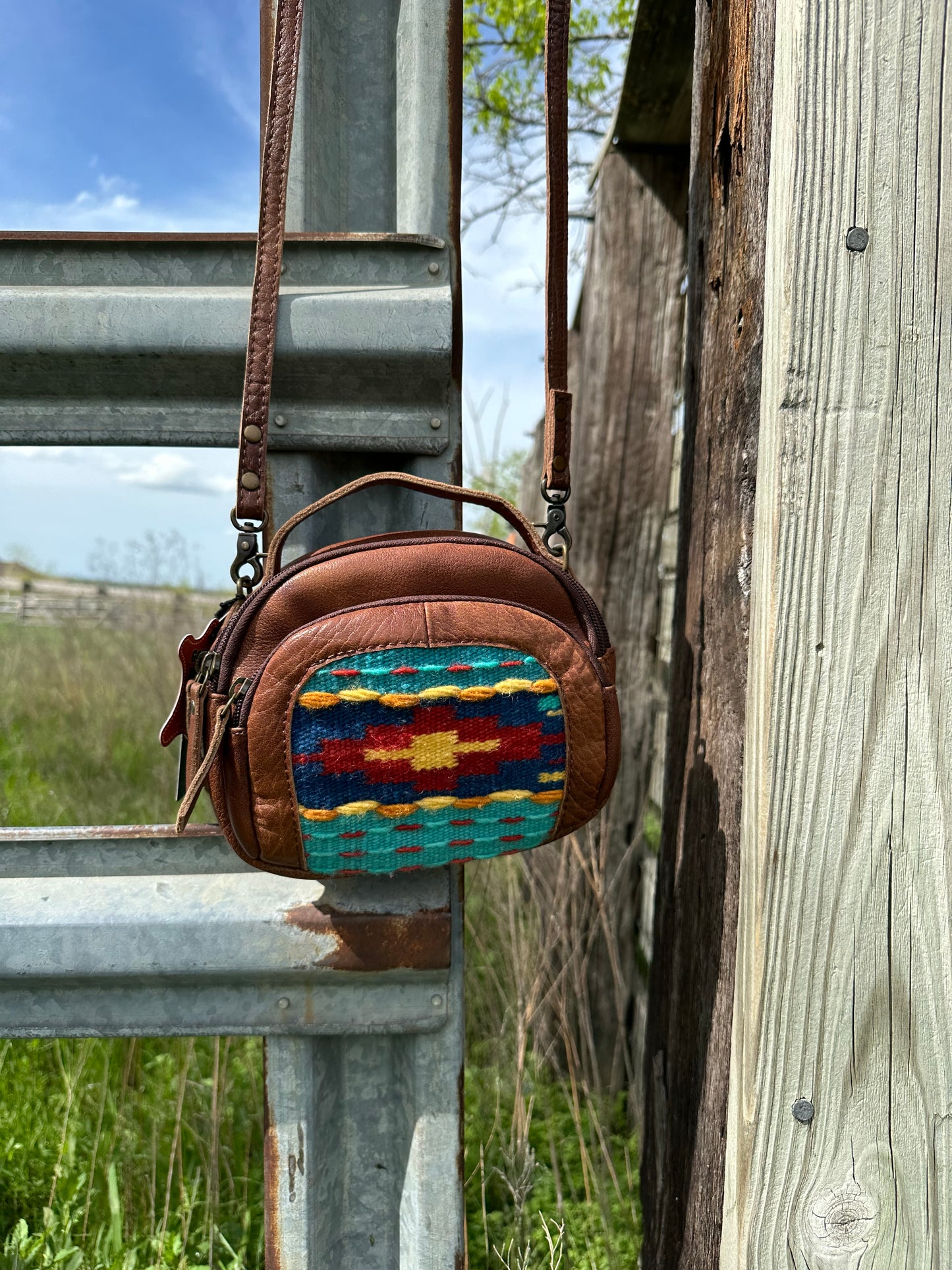 Small Saddle Blanket Crossbody