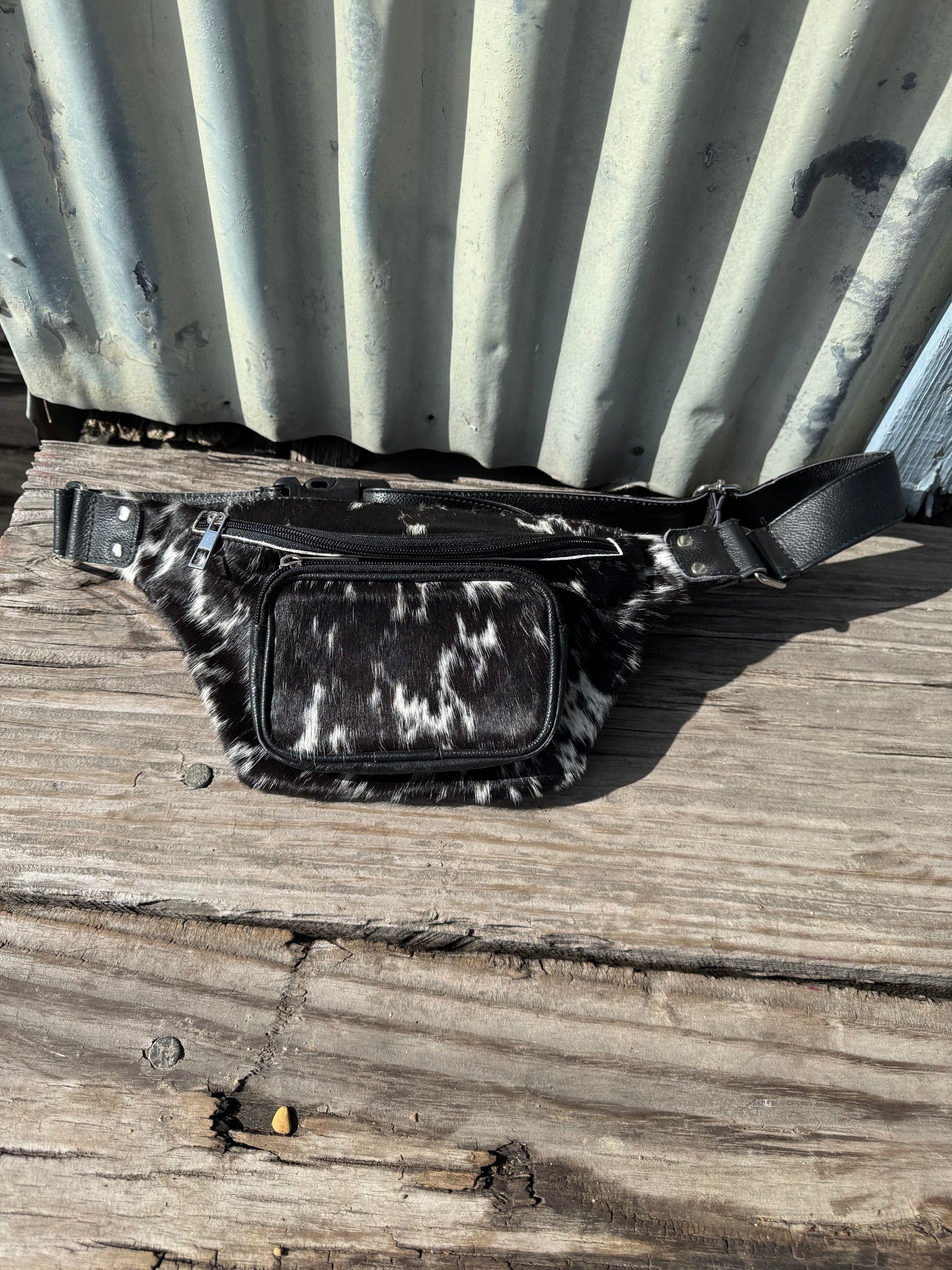 Cowhide Fanny Pack