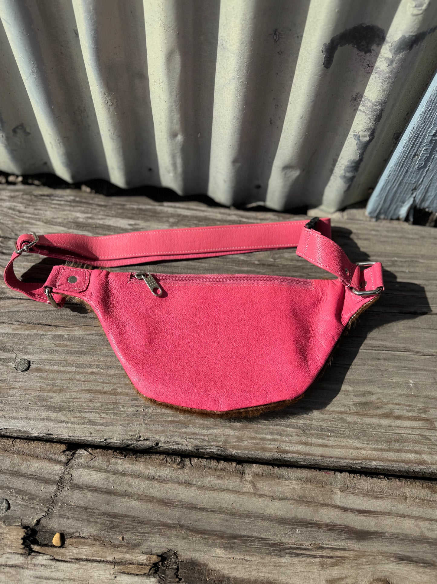 Cowhide Fanny Pack