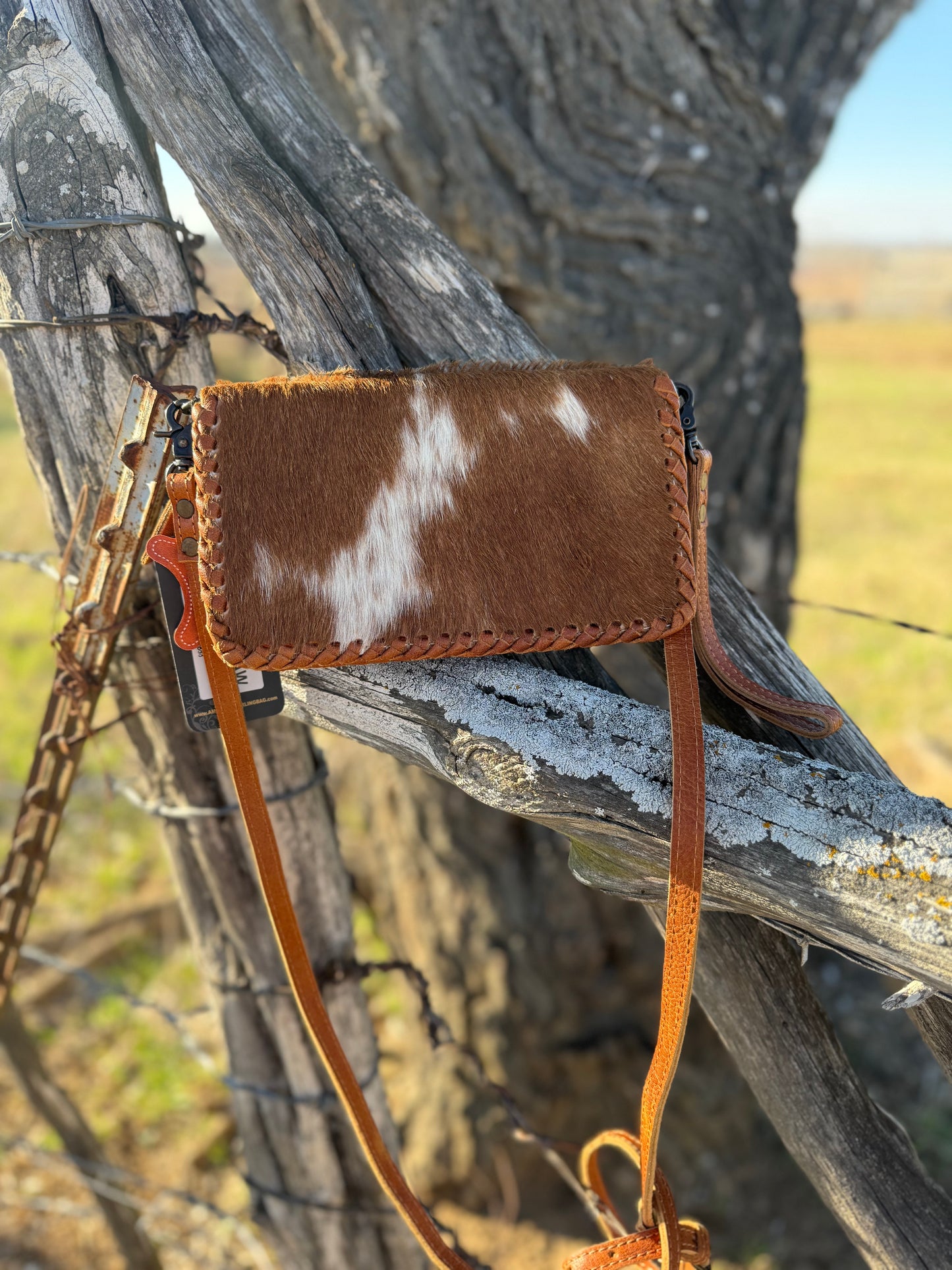 Cowhide Wallet/Crossbody