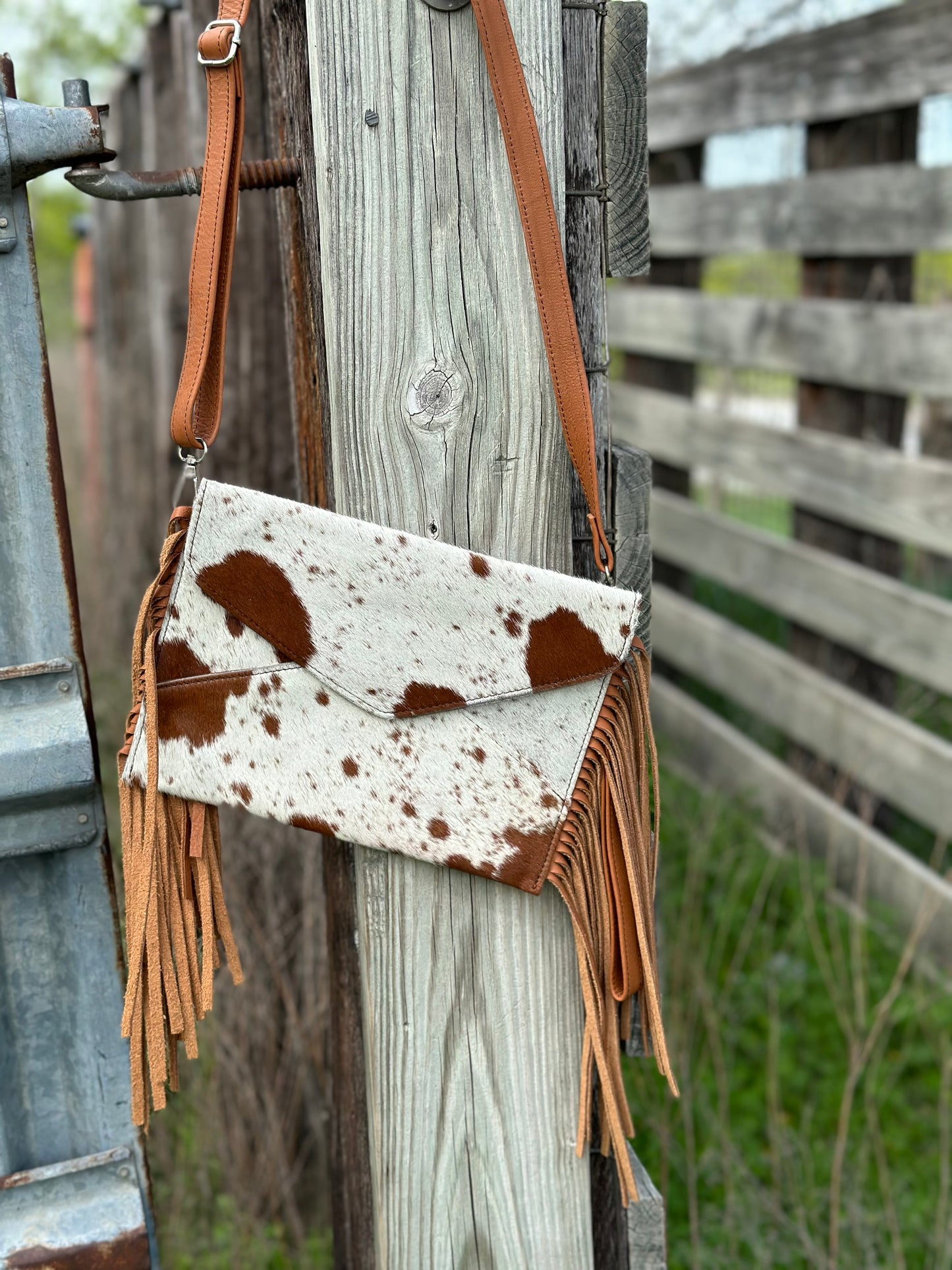 Cowhide Crossbody