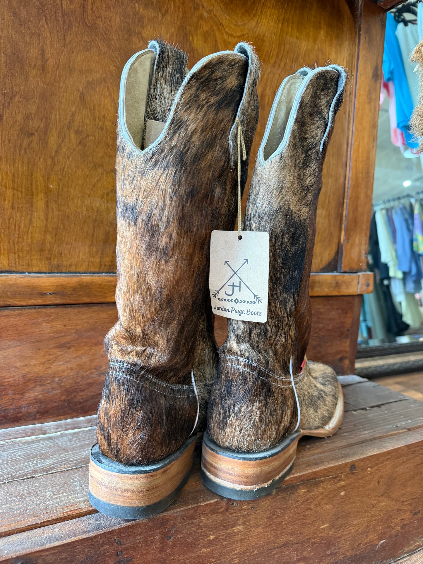Brindle Boots Size: 10.5