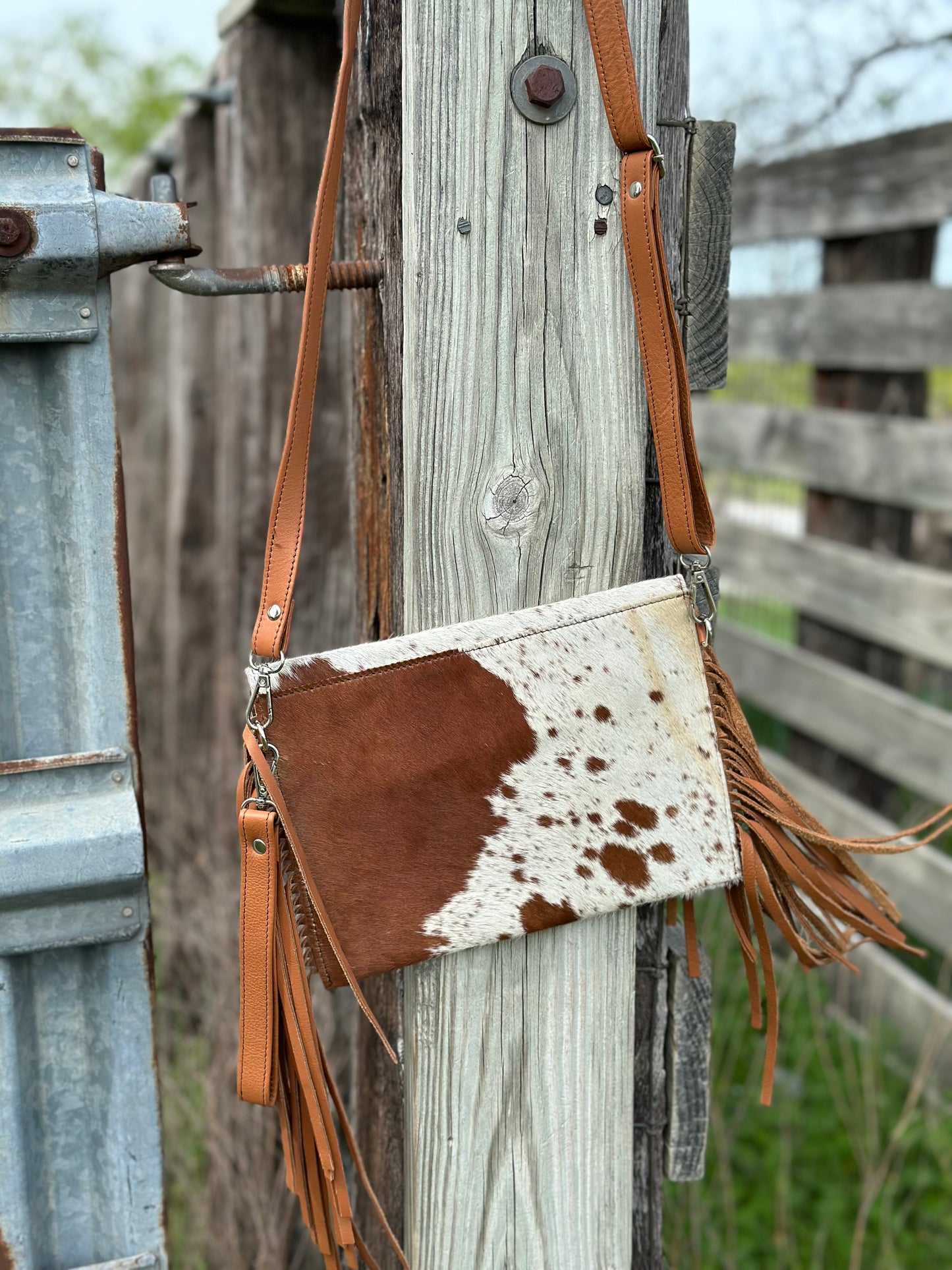 Cowhide Crossbody