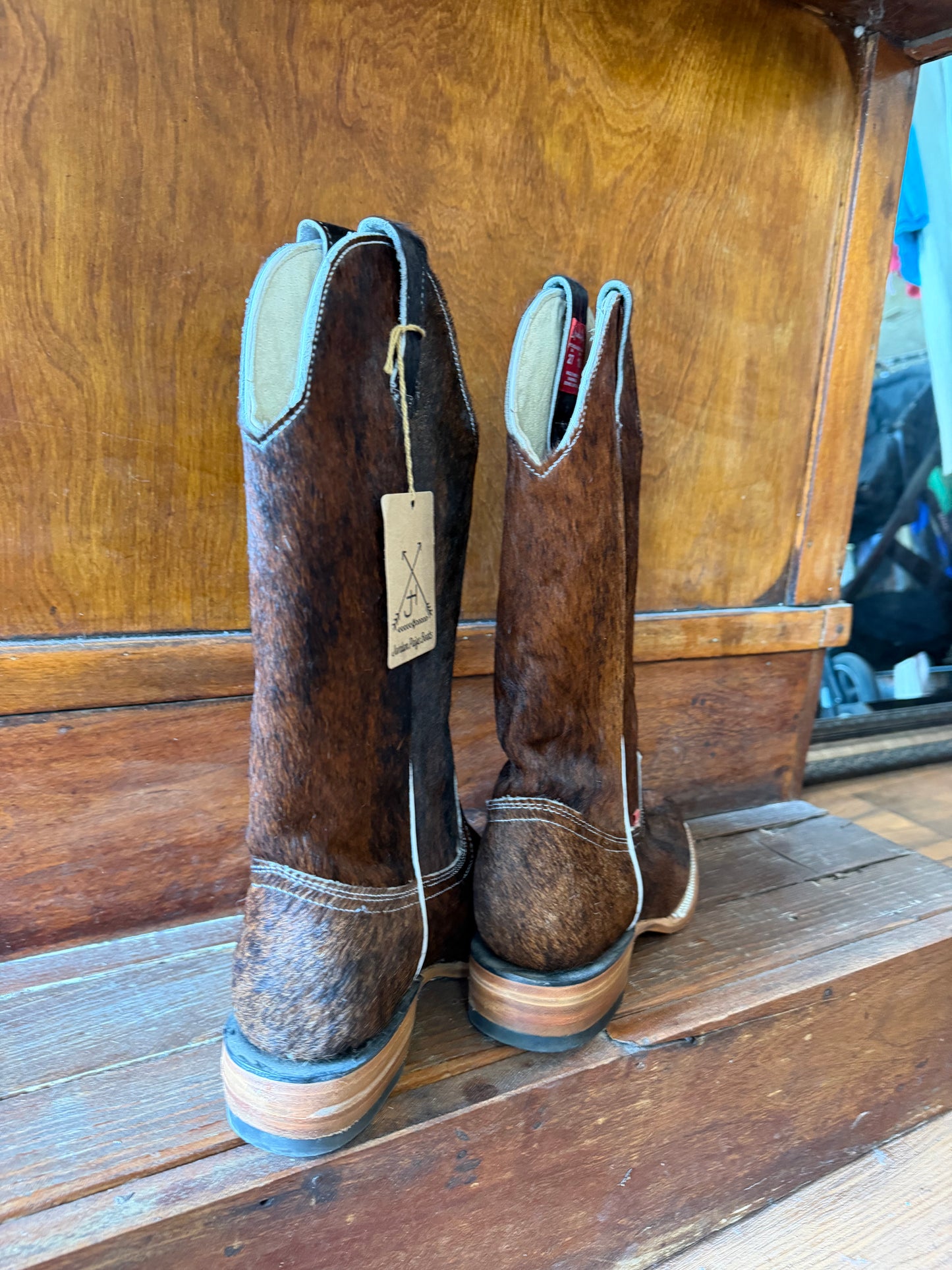 Brindle Boots Size: 10