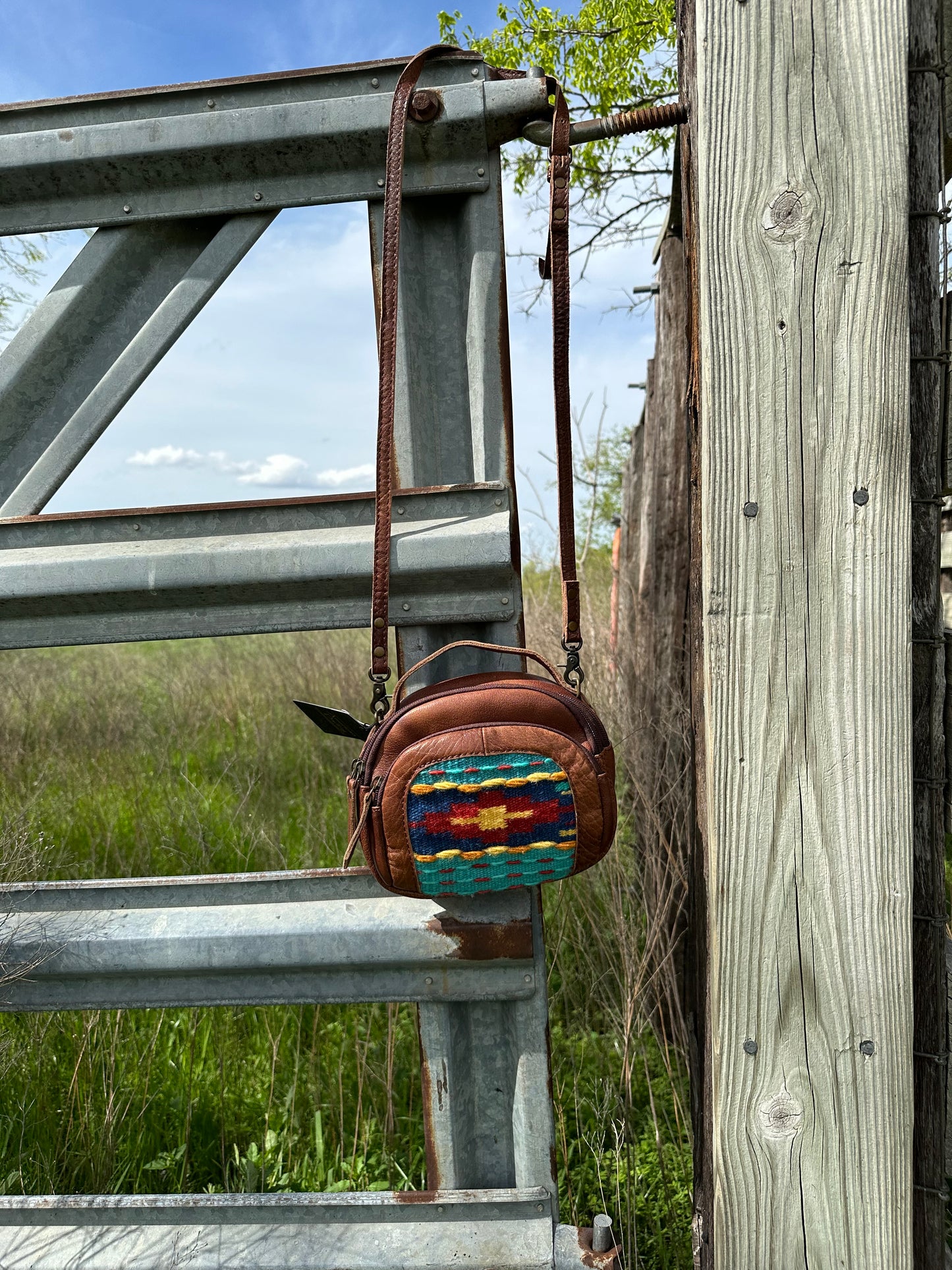 Small Saddle Blanket Crossbody