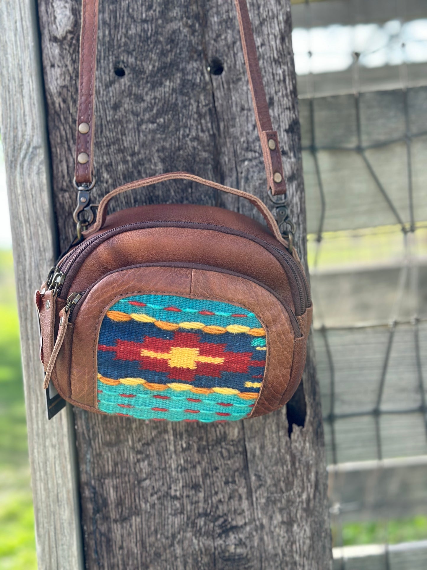 Small Saddle Blanket Crossbody