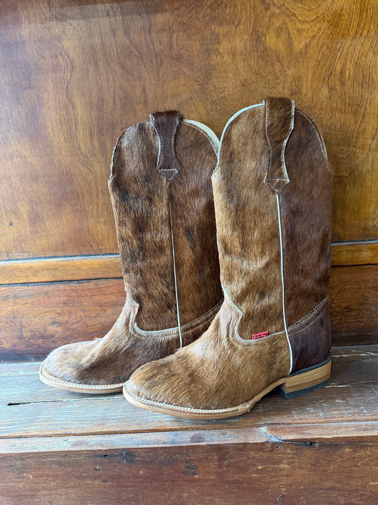 Brindle Boots Size: 10.5