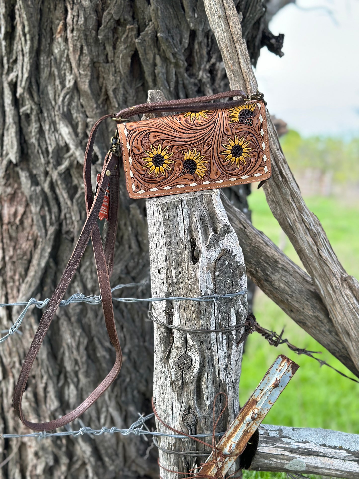 Small Sunflower Wallet/Crossbody