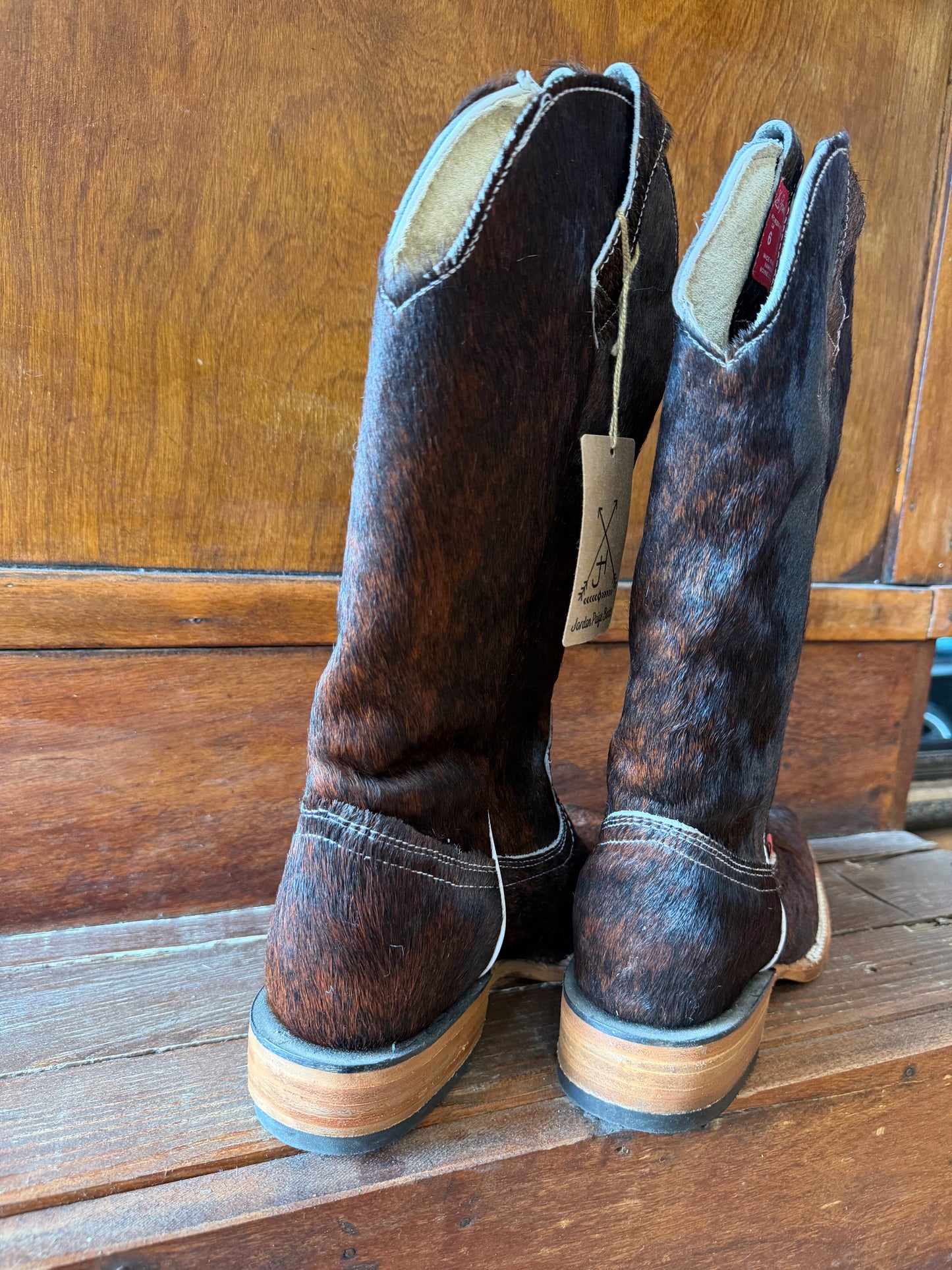 Brindle Boots Size: 9