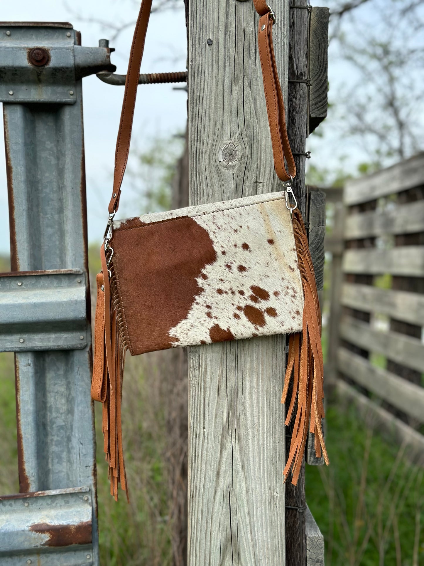 Cowhide Crossbody