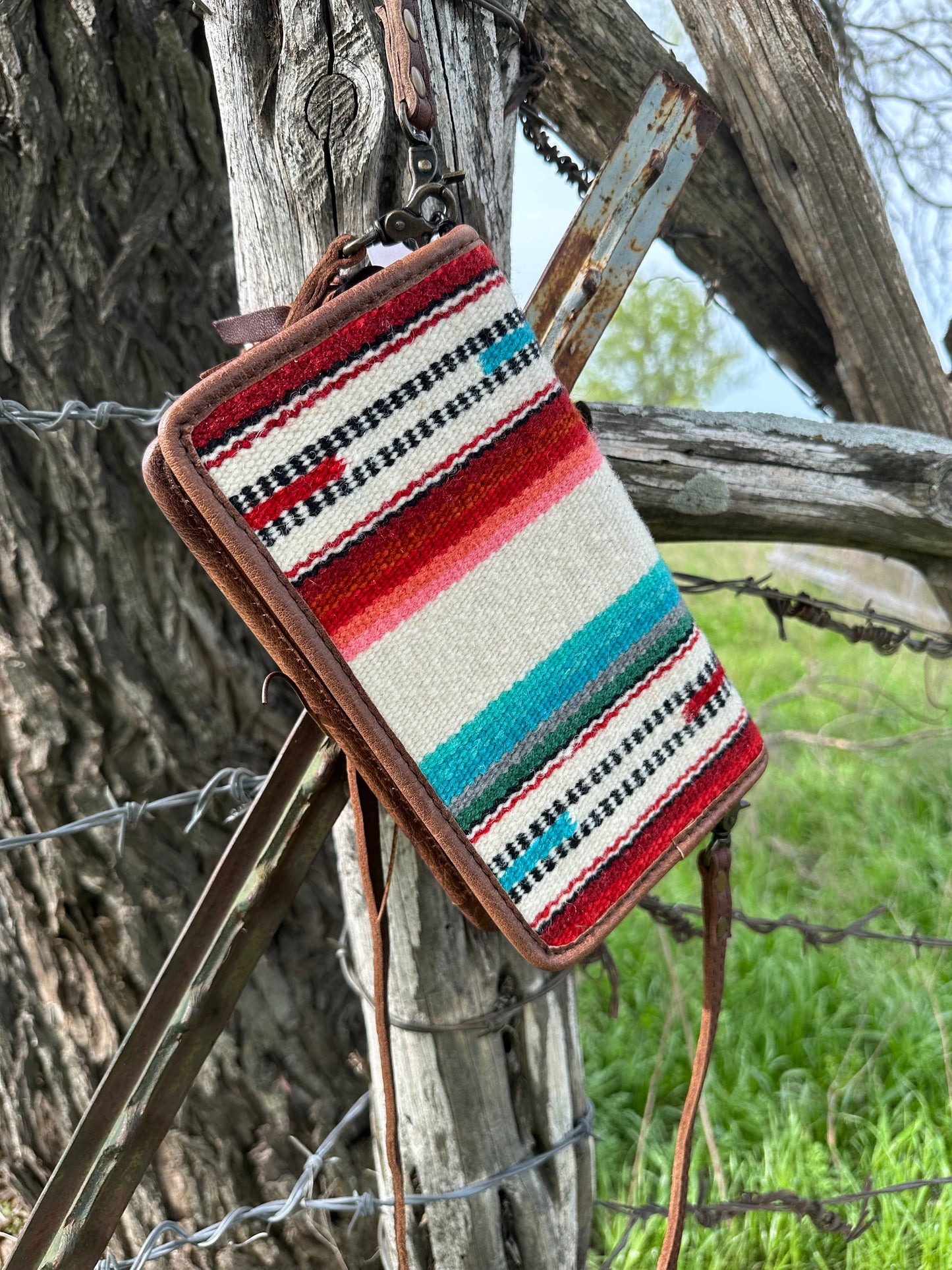 Saddle Blanket Crossbody/Wallet