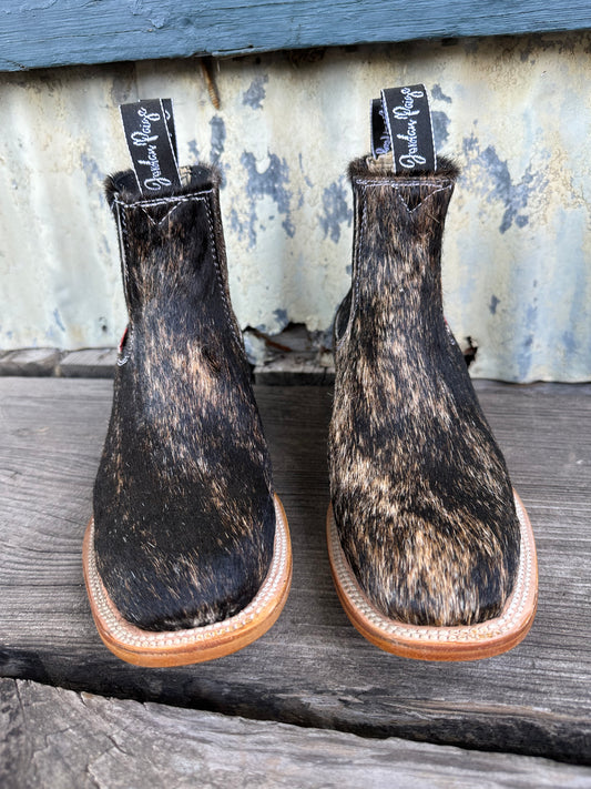 Brindle Booties Size: 9.5