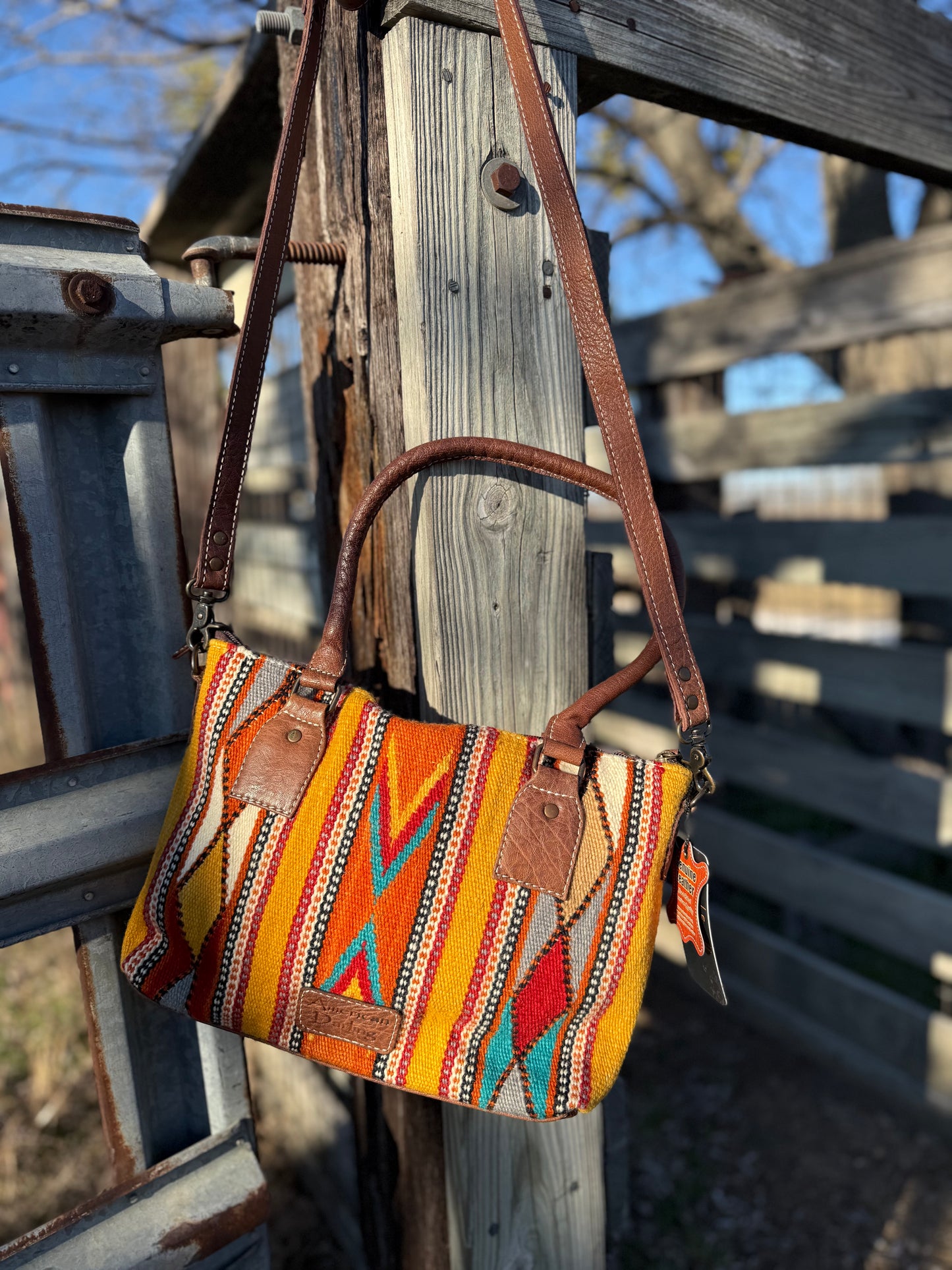 Saddle Blanket Crossbody