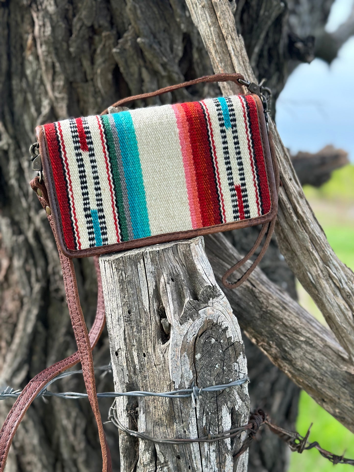 Saddle Blanket Crossbody/Wallet