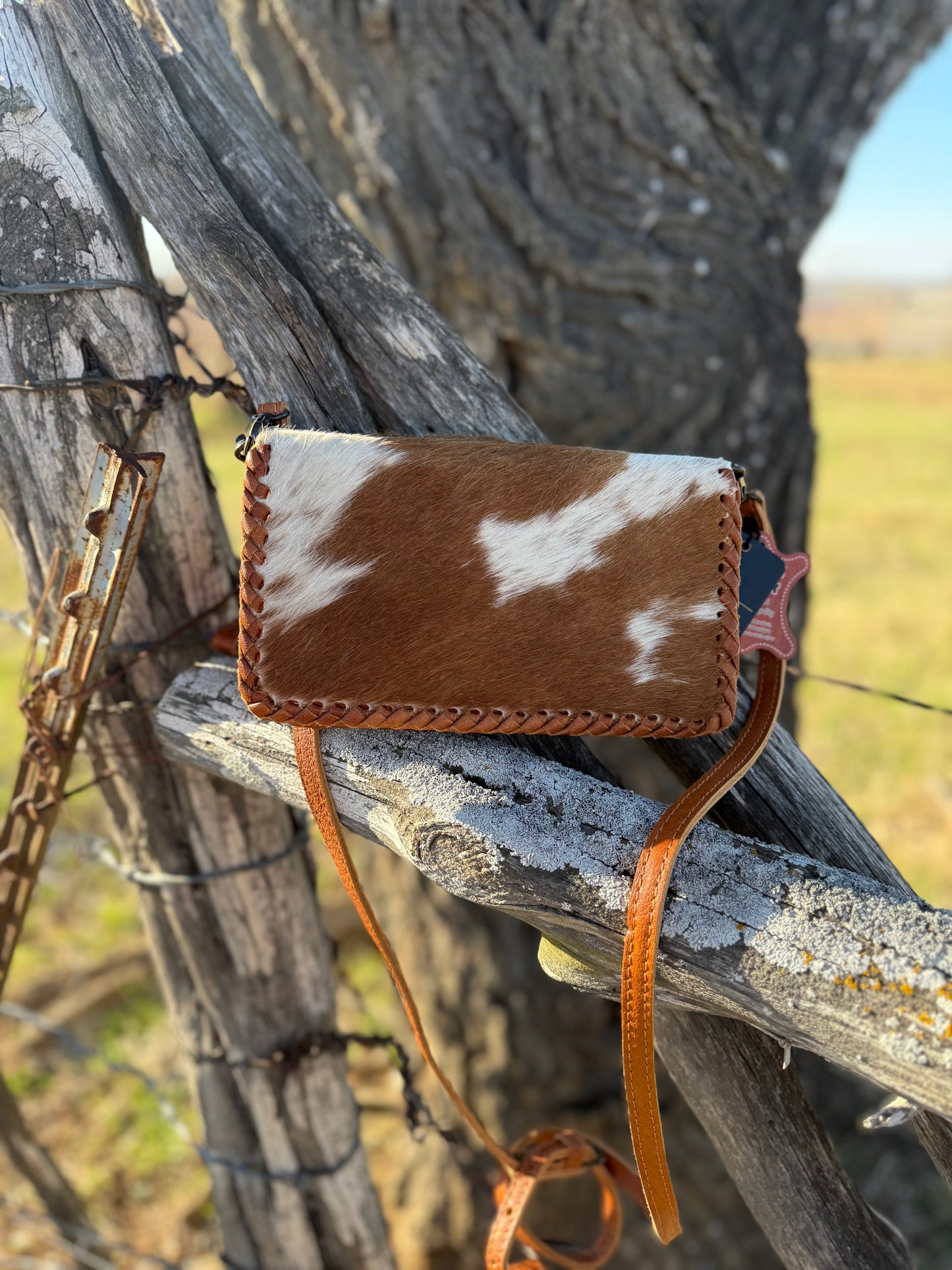 Cowhide Wallet/Crossbody
