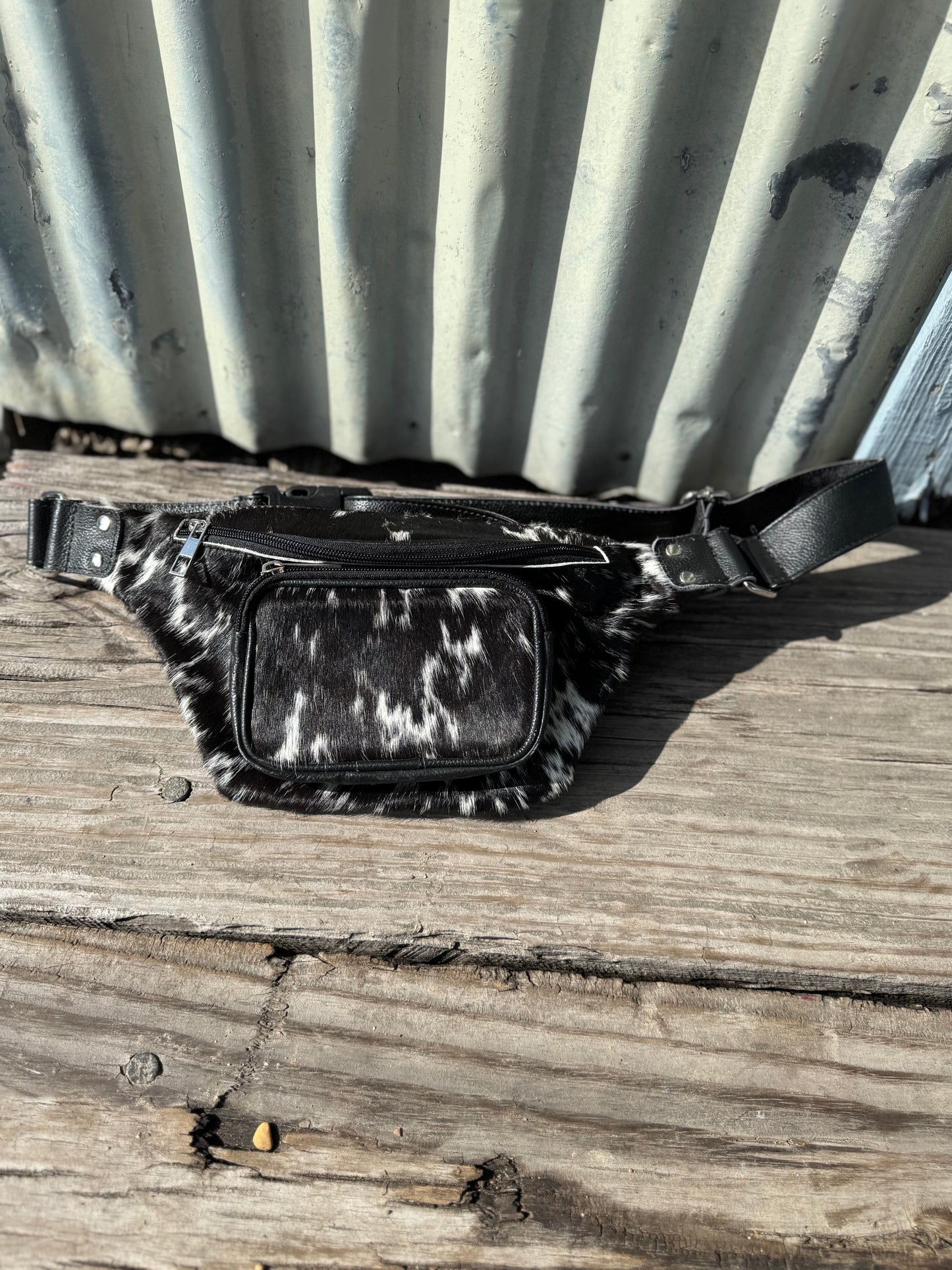 Cowhide Fanny Pack