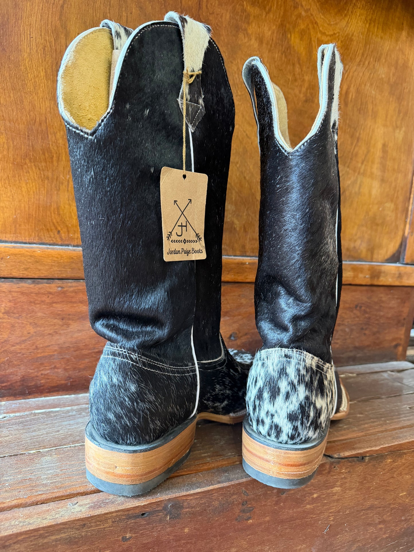 Black & White Boots Size: 11