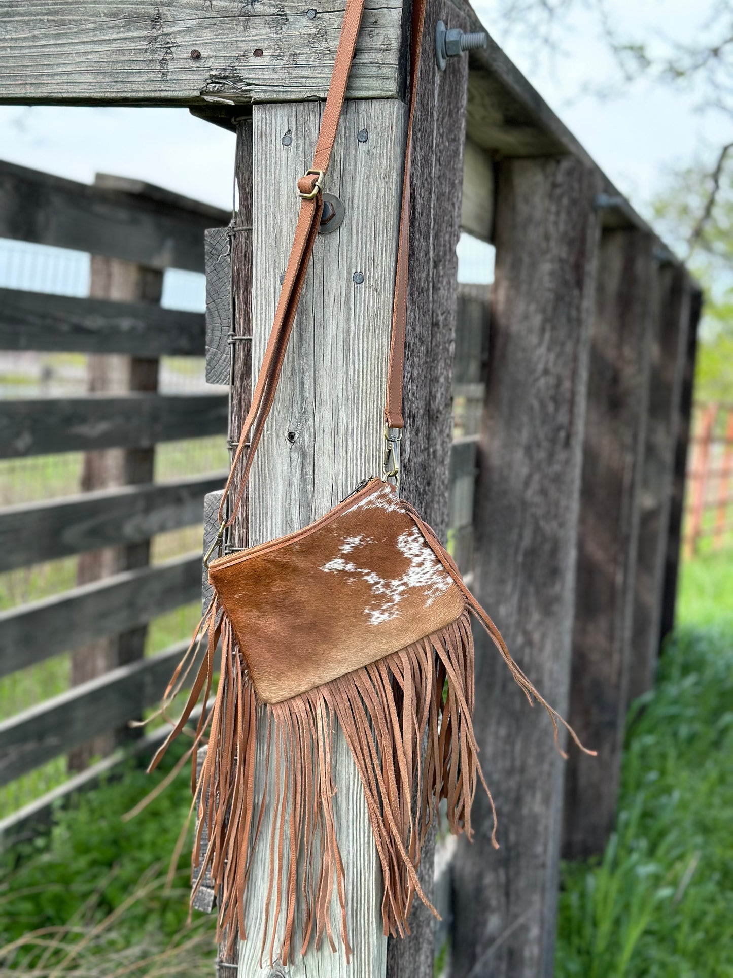 Cowhide Crossbody