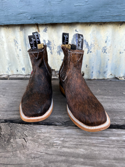Brindle Booties Size: 9