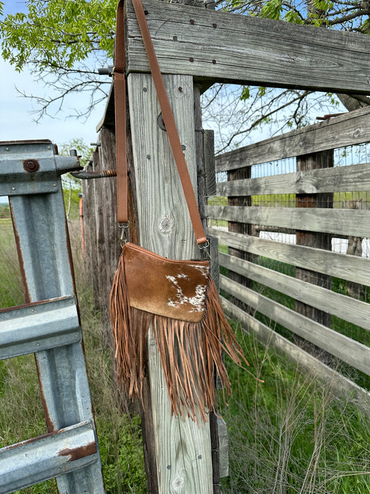 Cowhide Crossbody