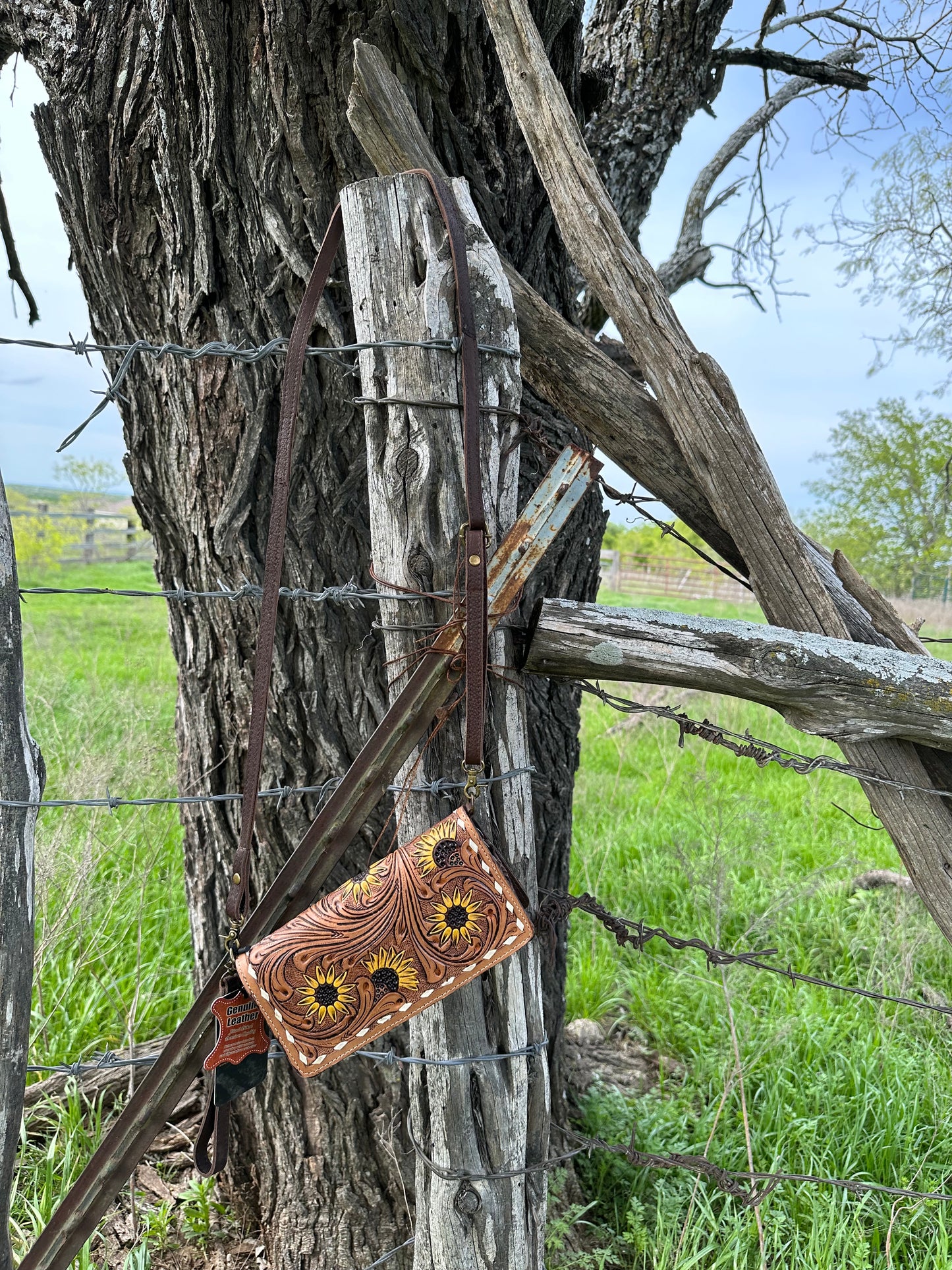 Small Sunflower Wallet/Crossbody