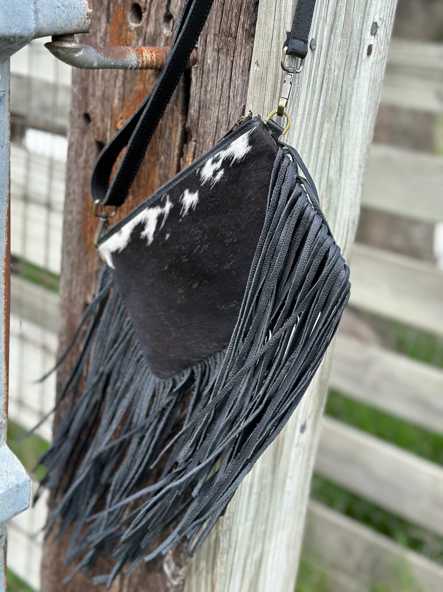 Small Cowhide Crossbody Purse