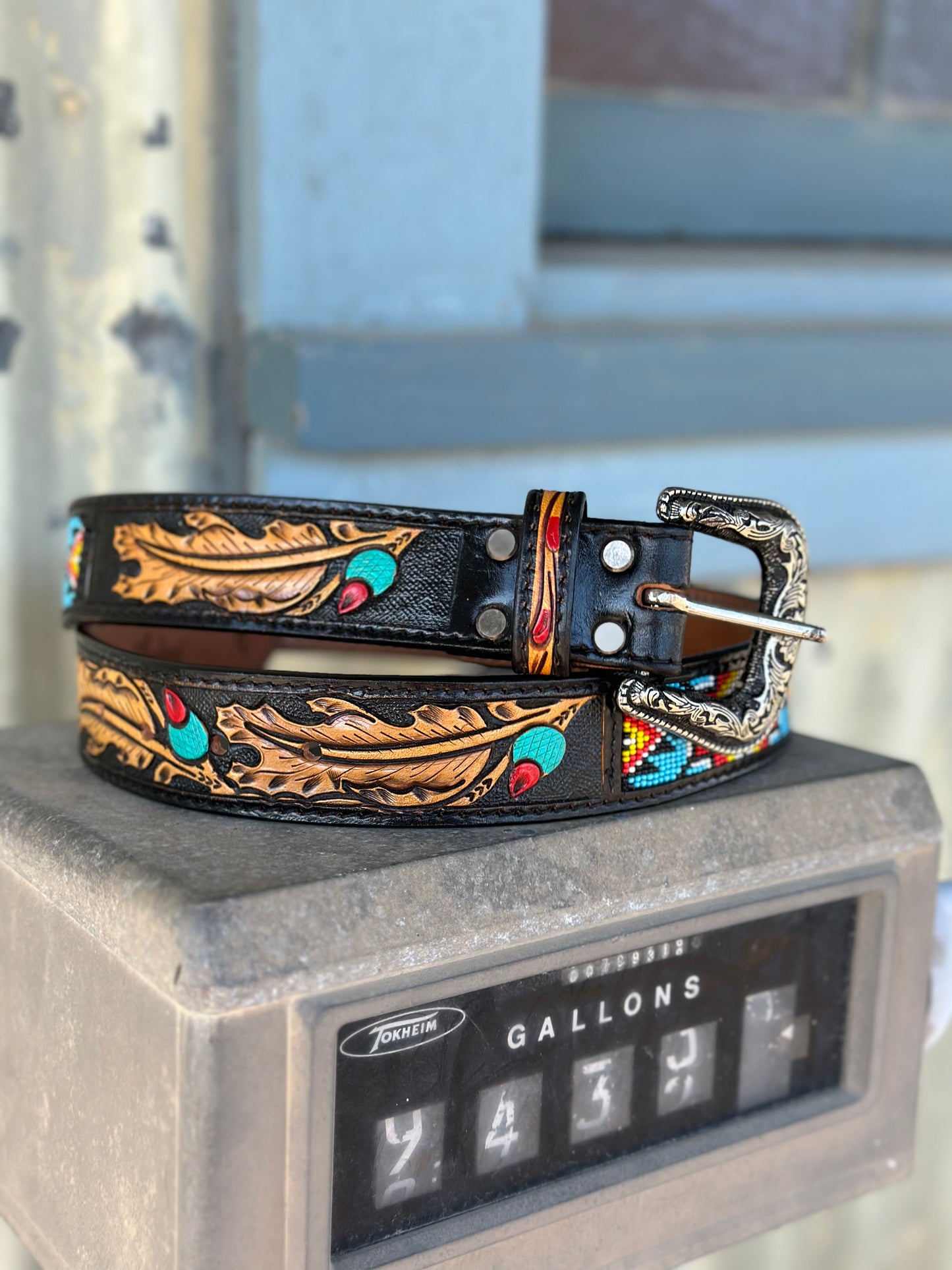 Beaded Belt 32”