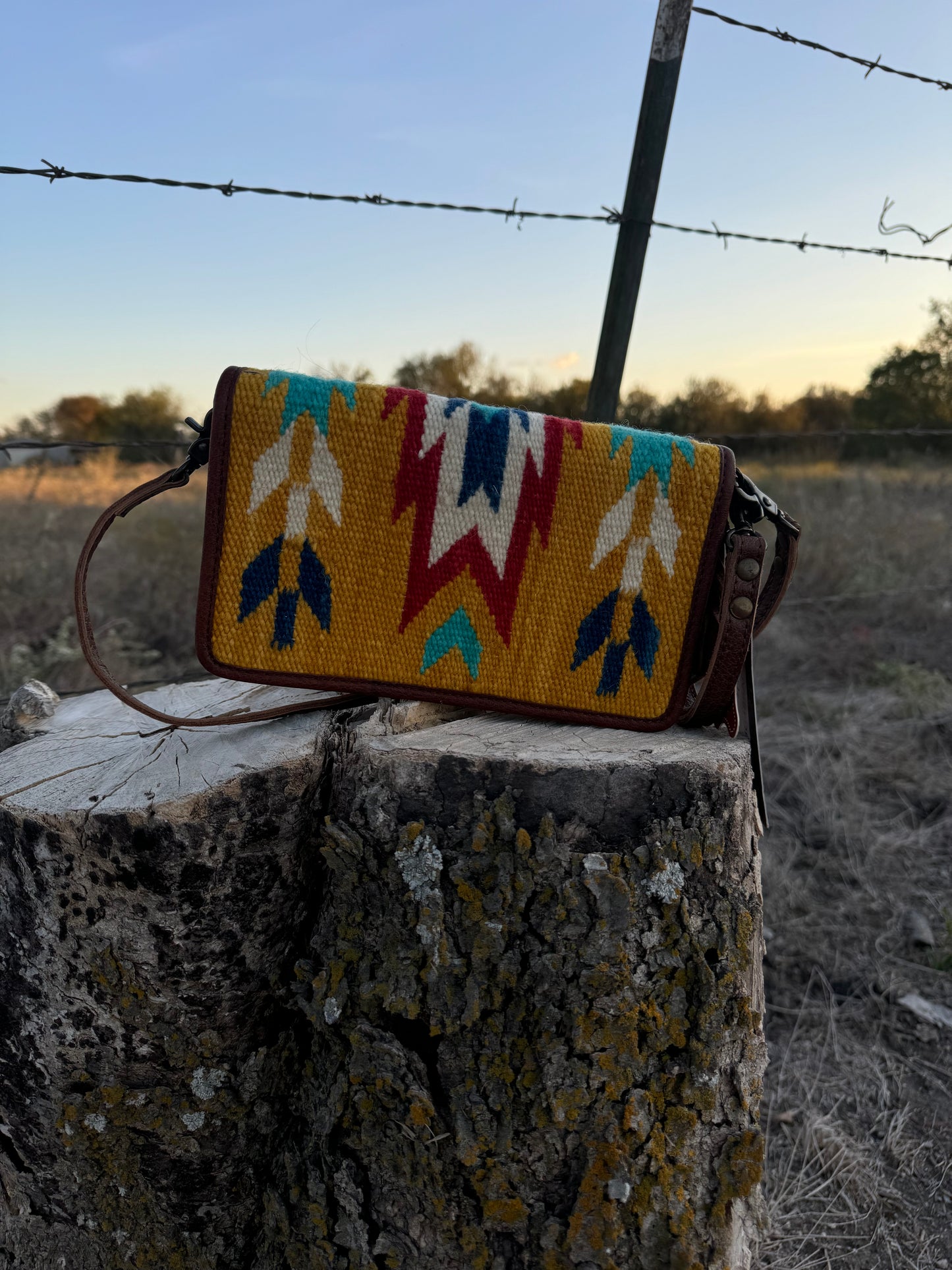 Saddle Blanket Crossbody/Wallet