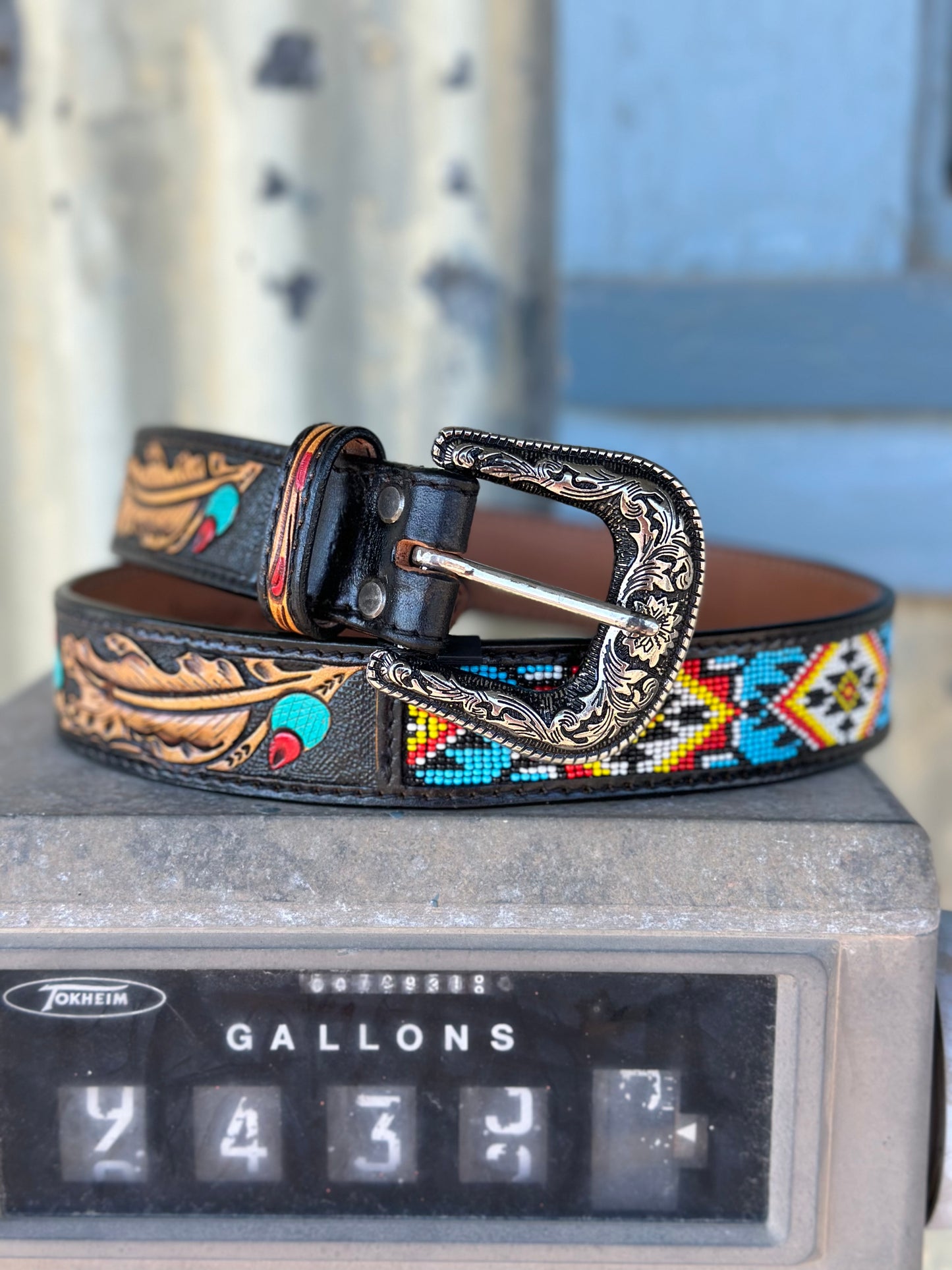 Beaded Belt 32”