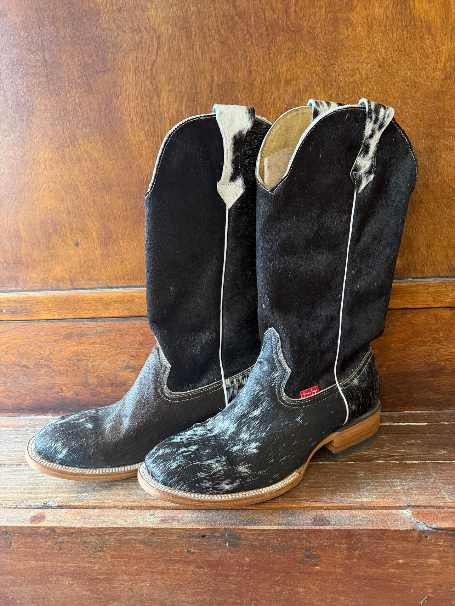 Black & White Boots Size: 11