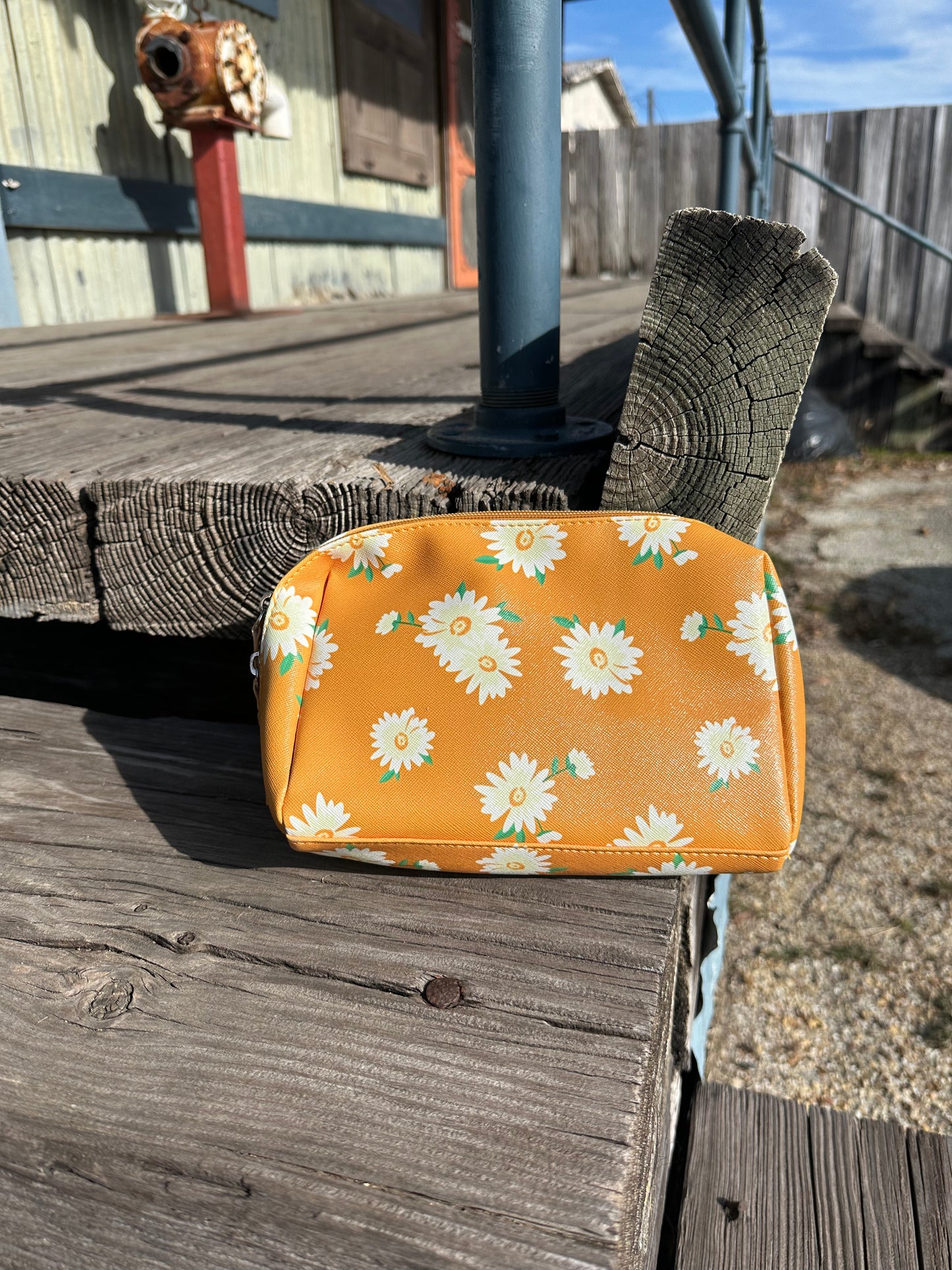 Orange Flower Bag