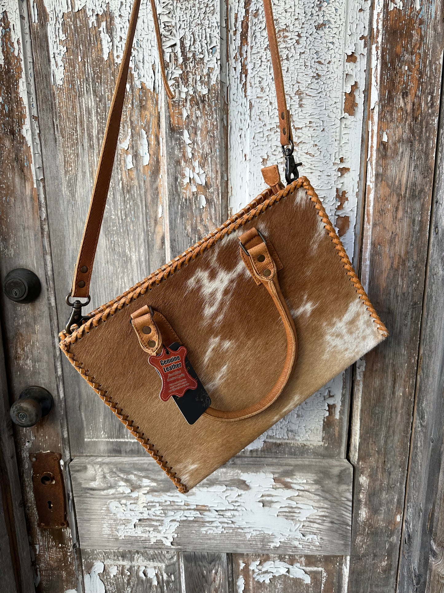 Cowhide Crossbody/Tote