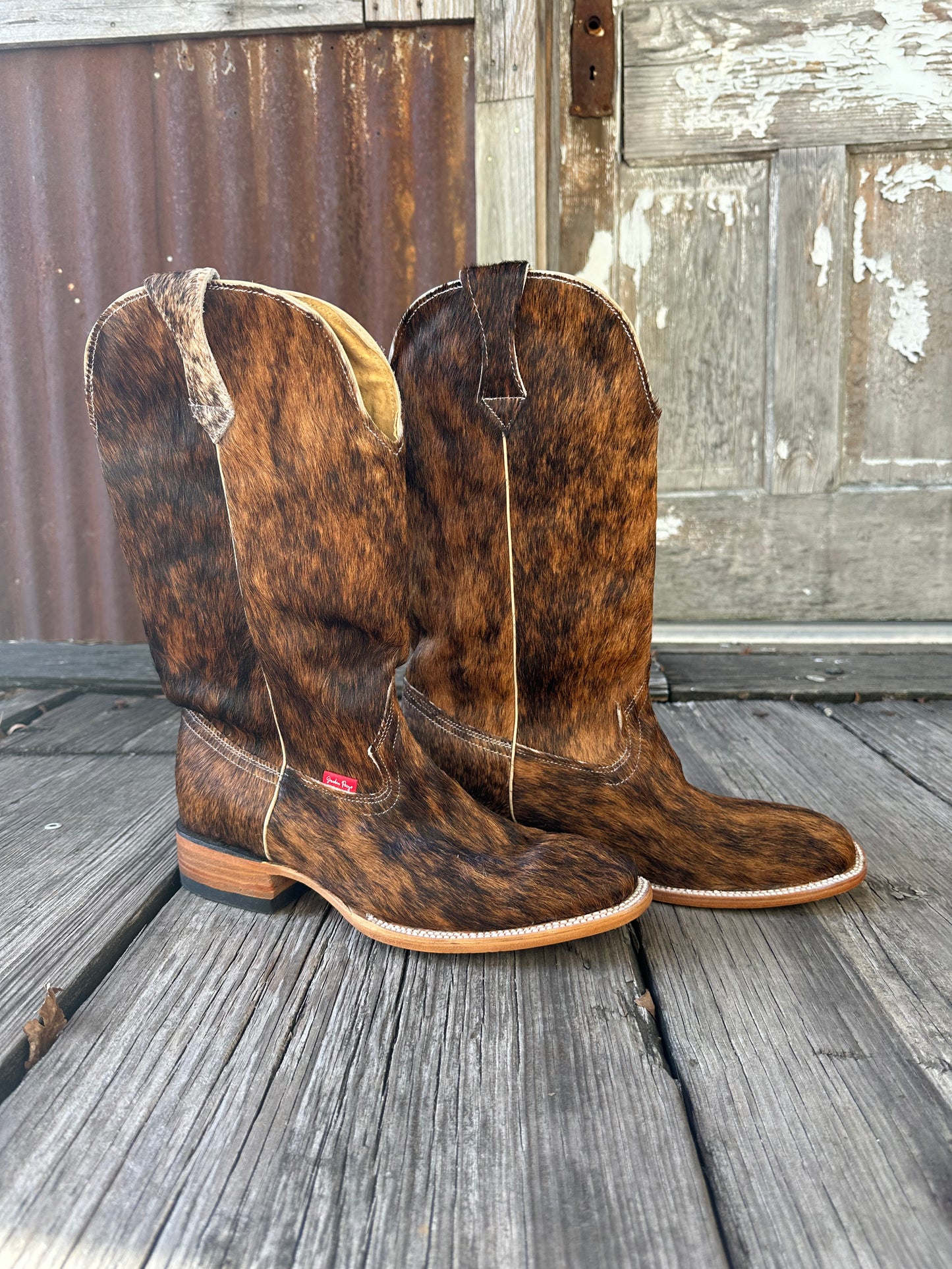 Brindle Boots Size: 12