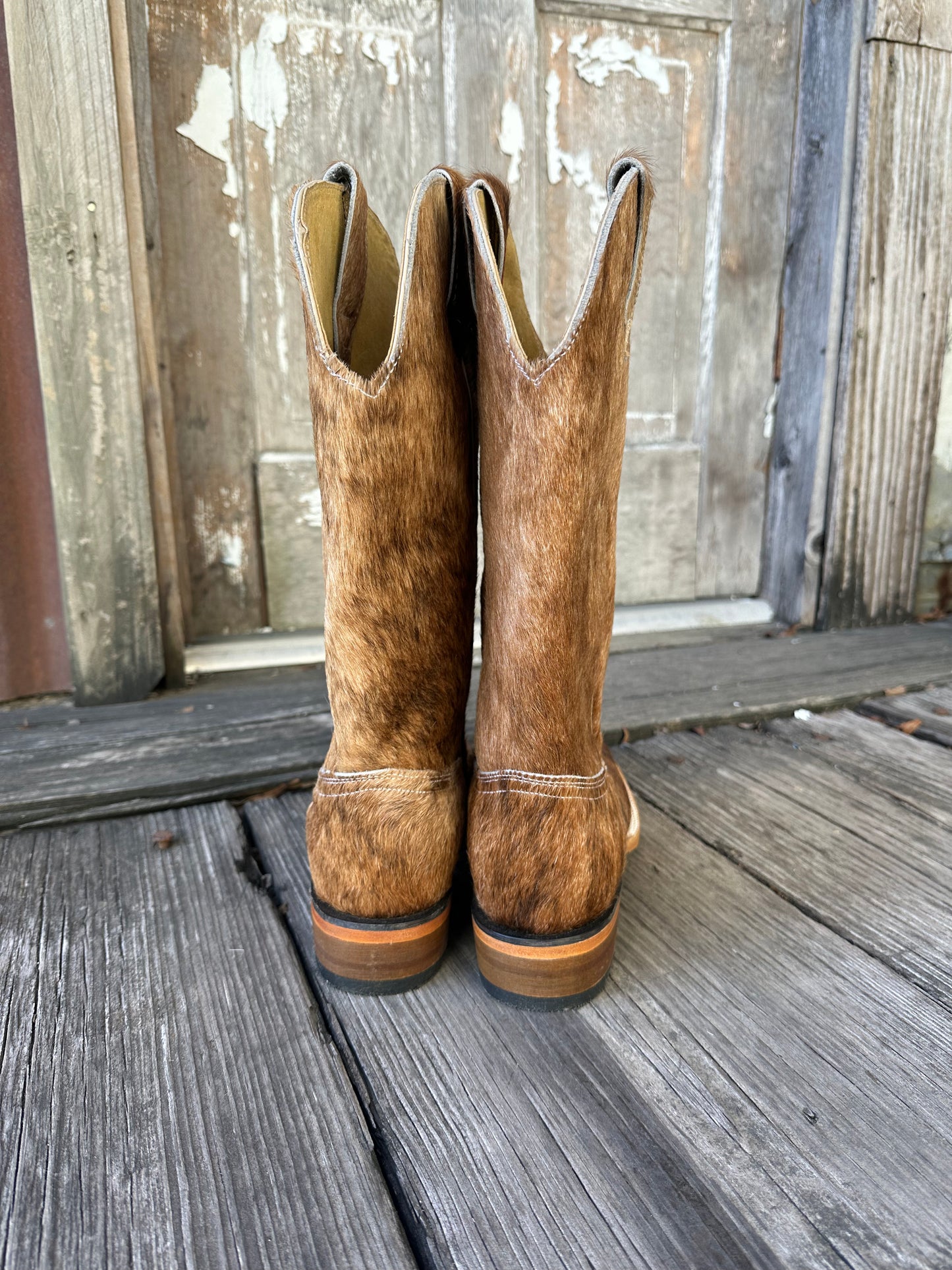 Tan/Light Brindle Boots Size: 13