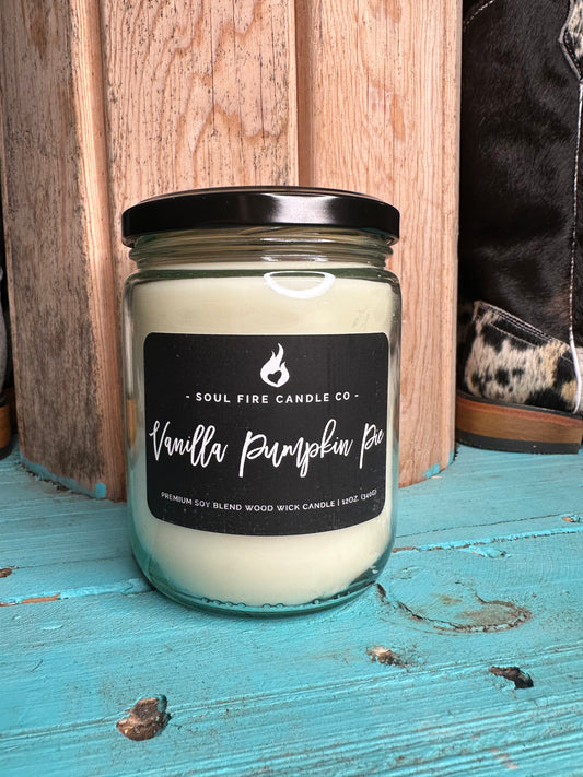 Vanilla Pumpkin Pie Candle 12oz