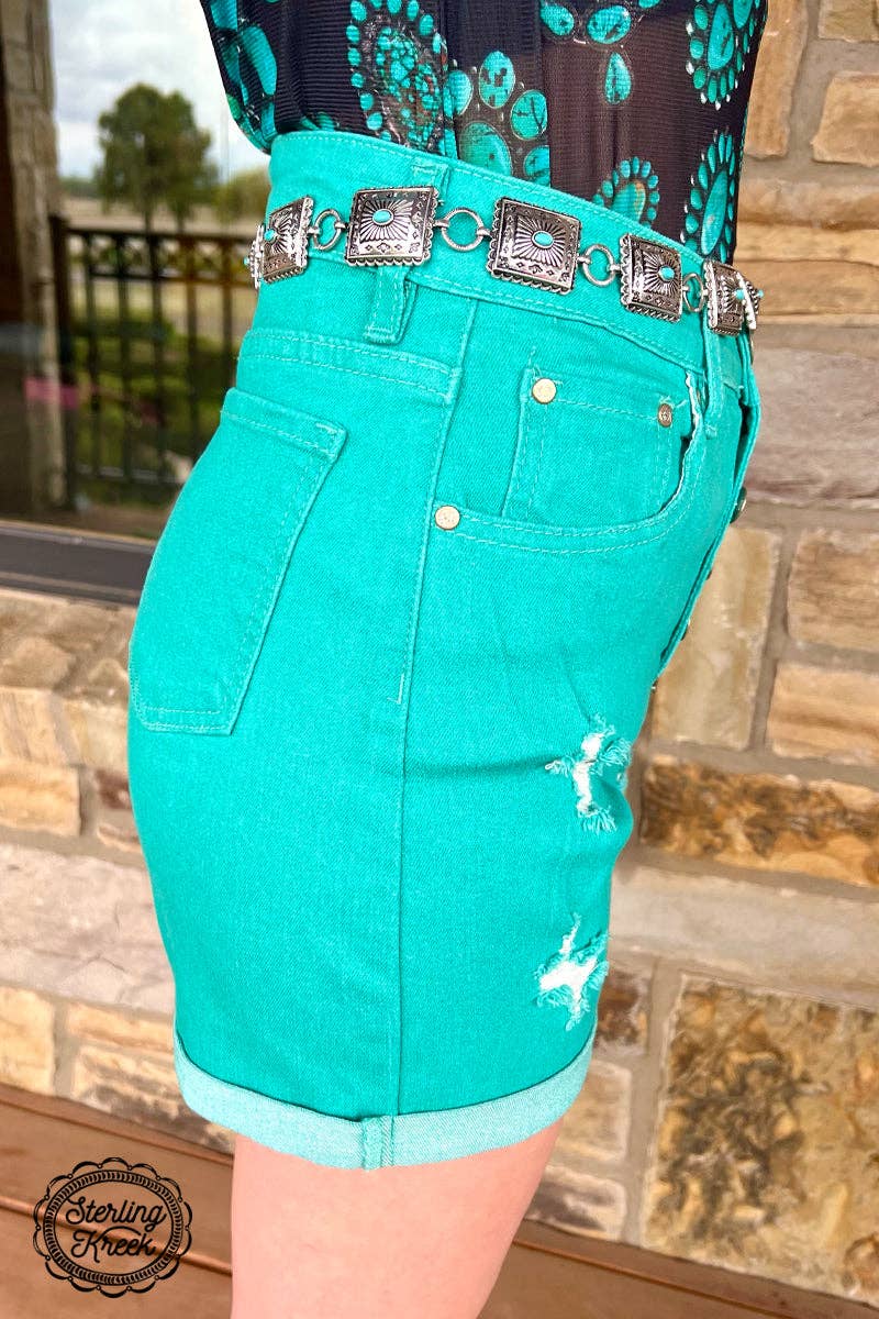 TENNESSEE WALKING SHORTS TURQUOISE