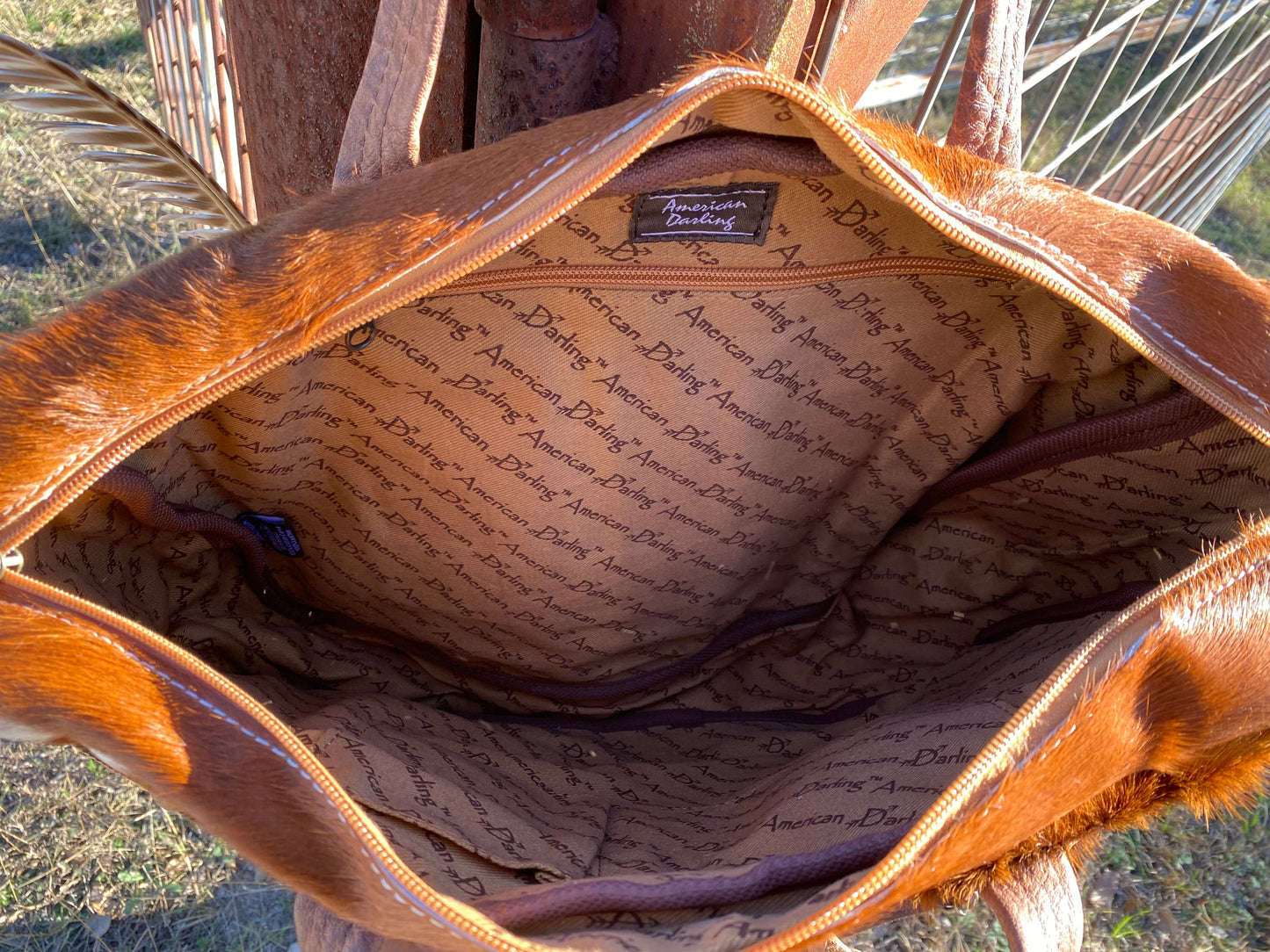 Large Cowhide Bag