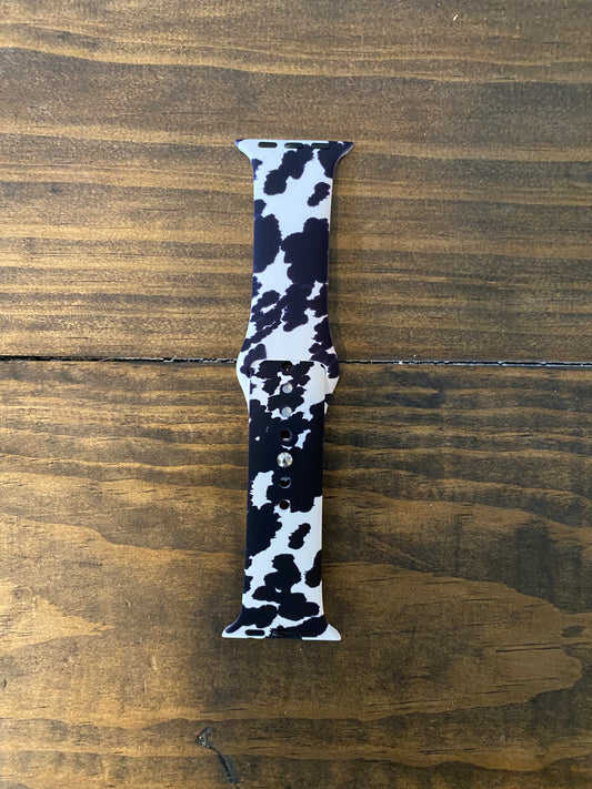 Cow Print Apple Watch Band 42